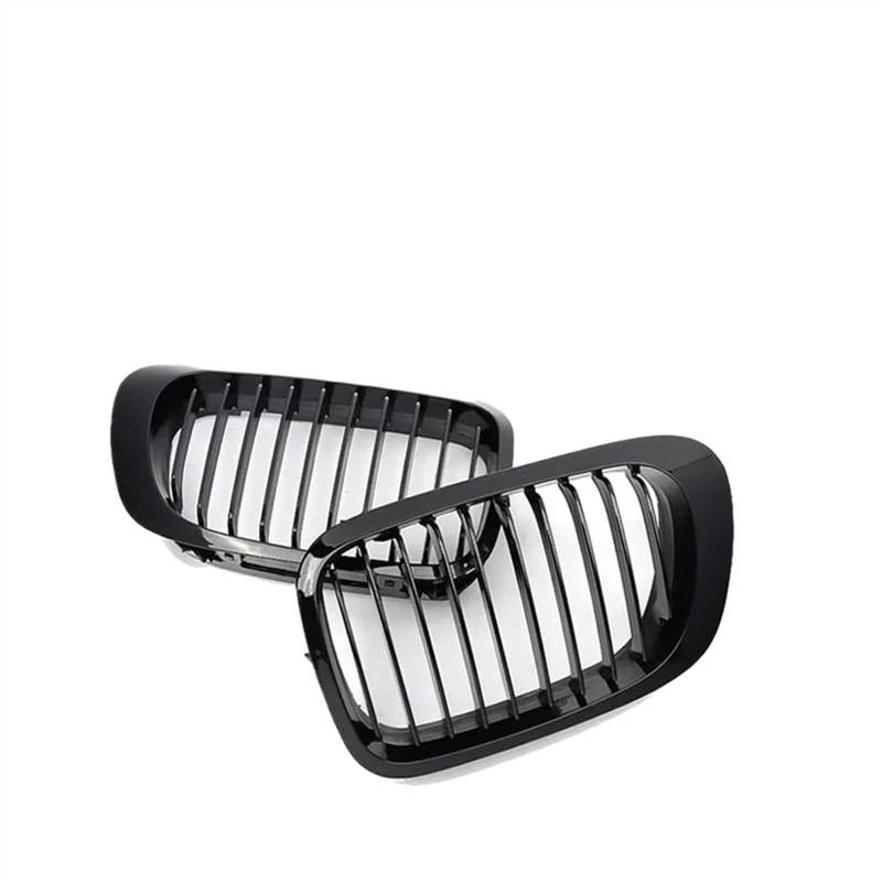 VNABIA Kompatibel Mit 3er E46 2-Türer 1998 1999 2000 2001 Auto-Kühlergrill Für Die Vordere Stoßstange, Nierengitter, Auto-Ersatzzubehör Kühlergrill Doppelsteg(Single Line) von VNABIA
