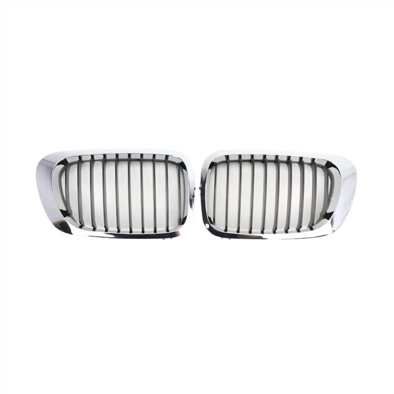 VNABIA Kompatibel Mit 3er E46 M3 320i 325i 330i 325Xi 330Xi 1999 2000 2001 2002 Auto Frontstoßstange Nierengrill Frontkühlergrill Kühlergrill Doppelsteg von VNABIA