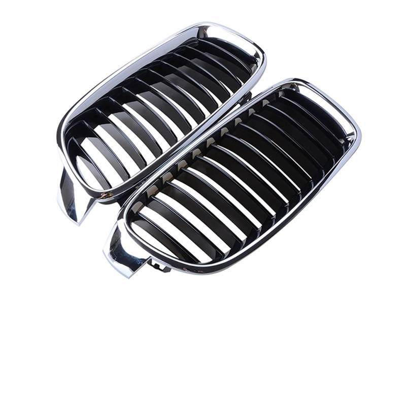 VNABIA Kompatibel Mit 3er F30 F31 F35 2012 2013 2014 2015 2016 2017 2018 2019 Doppellamellen-Frontnieren-Stoßstangengrills Autozubehör Kühlergrill Doppelsteg(Grille Hood 2) von VNABIA