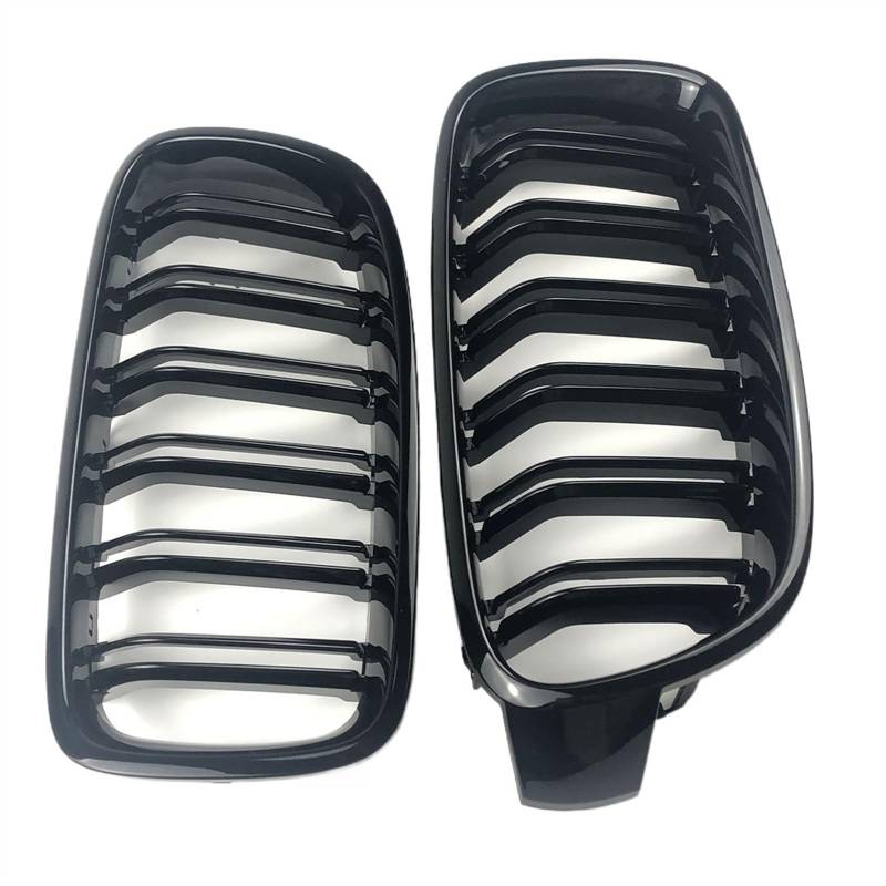VNABIA Kompatibel Mit 3er F30 F31 F35 318i 320i 320d 328i 330i 330d 335i 340i 2013 2014 2015 2016 2017 2018 Stoßstangengitter Fronteinlassgitter Kühlergrill Doppelsteg von VNABIA