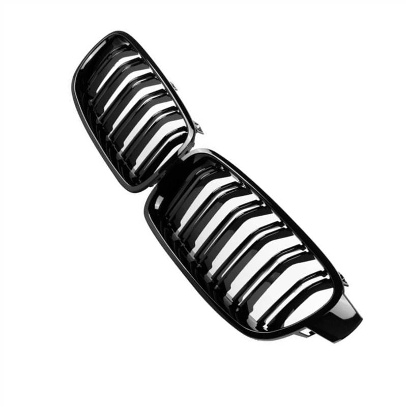 VNABIA Kompatibel Mit 3er F30 F31 F35 330d 328i 335i 320d 340i 2013 2014 2015 2016 2017 2018 2019 Auto Front Nierengrill Racing Grills Kühlergrill Doppelsteg von VNABIA