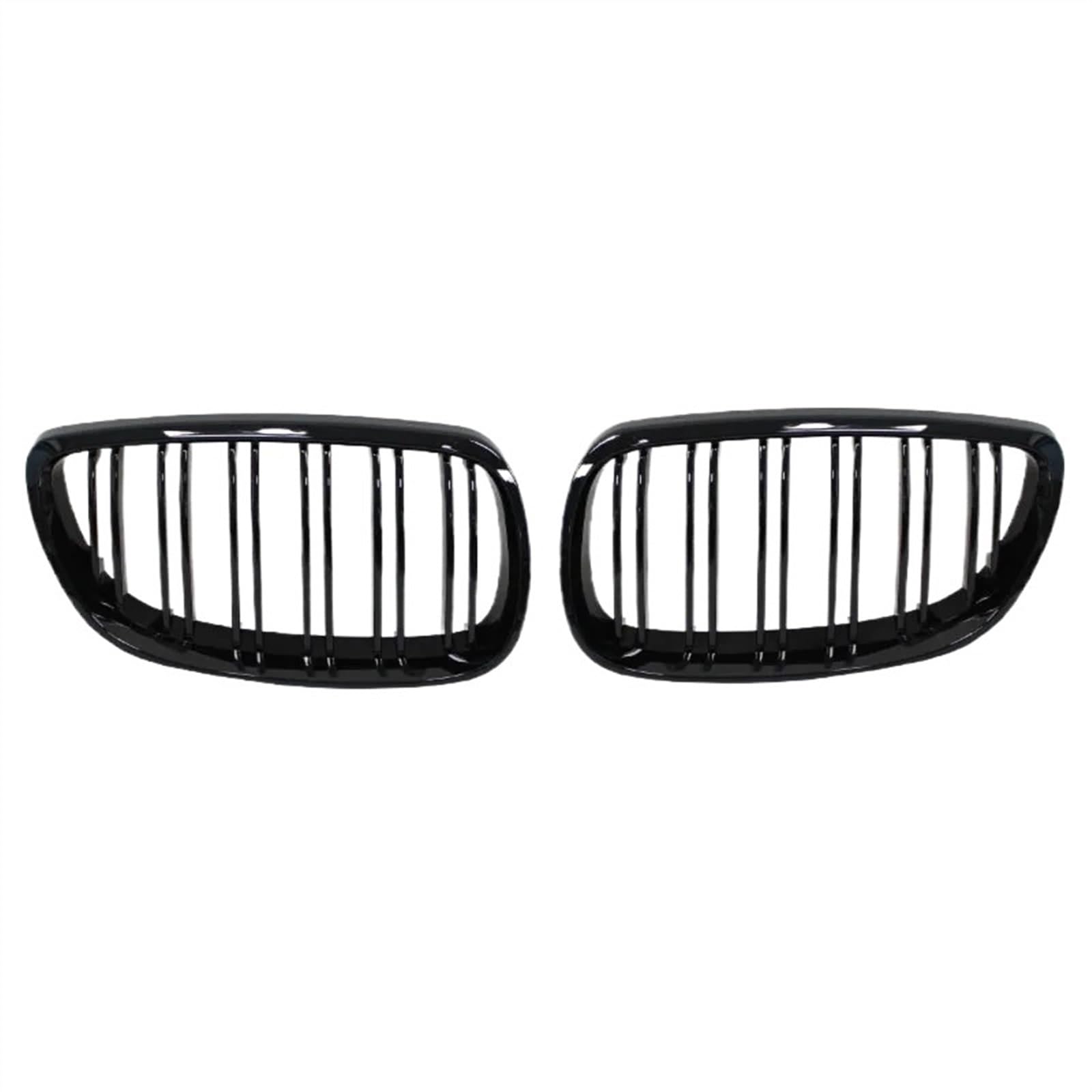VNABIA Kompatibel Mit 3er M3 E92 E93 2008 2009 2010 2011 2012 2013 Doppelsteg-Nierengrill, Car-Styling, Renngitter, Ersatzteil Kühlergrill Doppelsteg(Gloss Black) von VNABIA