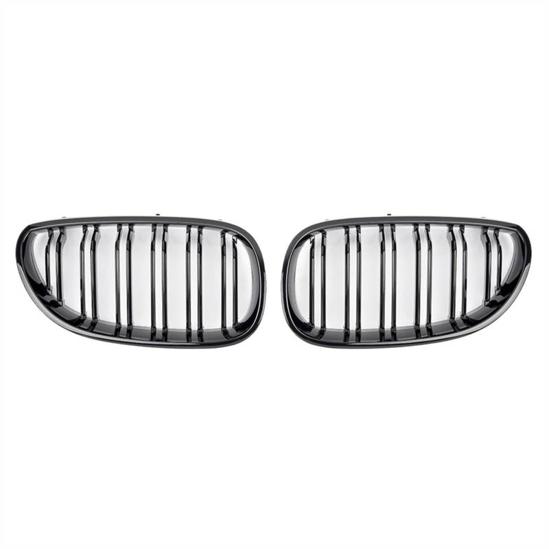 VNABIA Kompatibel Mit 5er E60 E61 Für M5 520i 545i 550i 535i 2003 2004 2005 2006 2007 2008 2009 Frontstoßstange Nierengrill Kühlergrill Doppelsteg von VNABIA