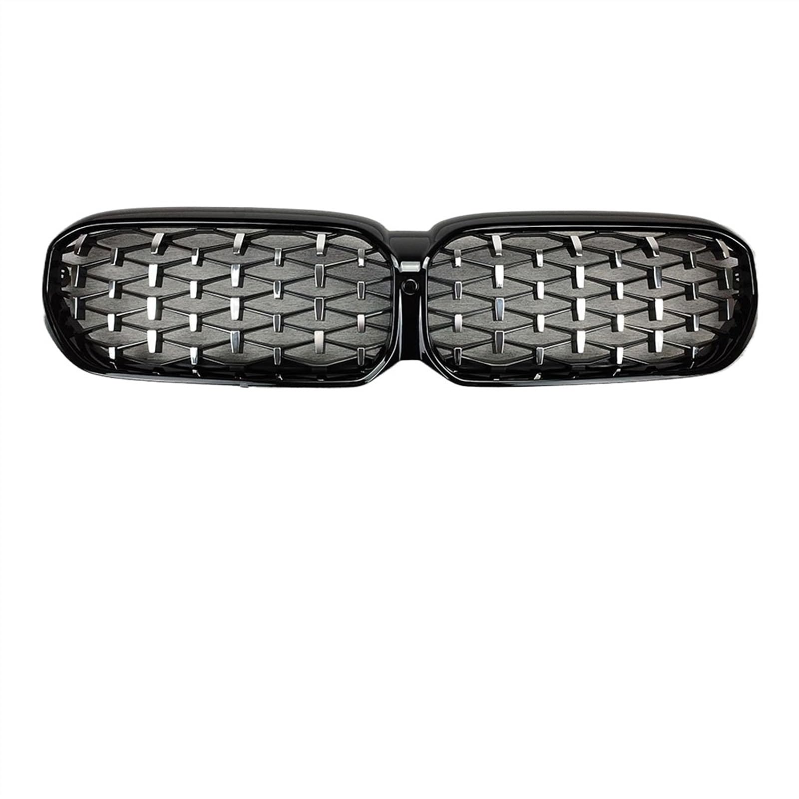VNABIA Kompatibel Mit 5er G30 G31 Für M5 F90 2021 2022 2023 Fronteinlassgitter Stoßstangengrill Tuningzubehör Auto-Frontkühlergrill Kühlergrill Doppelsteg(Diamond Silvery) von VNABIA