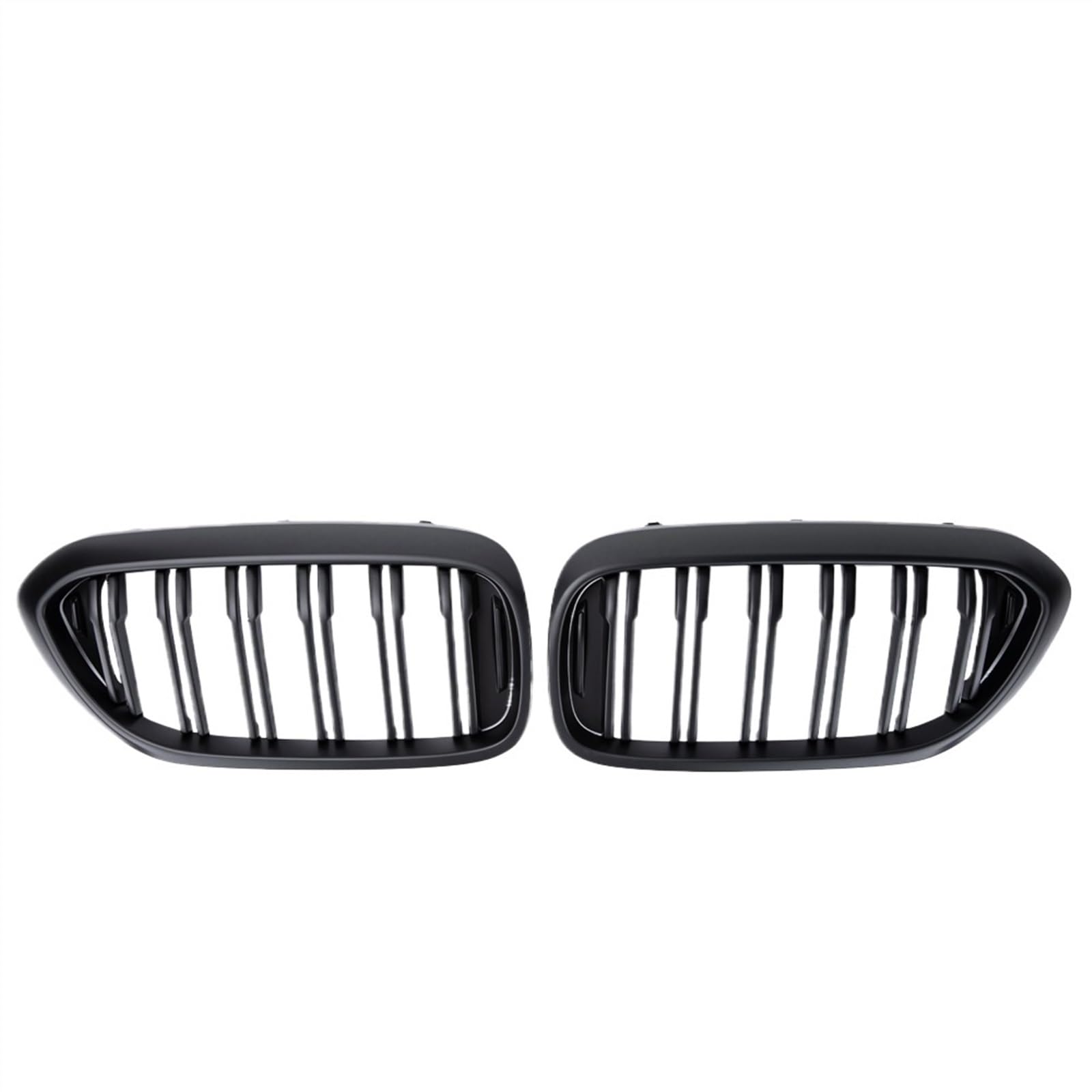 VNABIA Kompatibel Mit 5er G30 G38 525I 530I 540I 550I 2017 2018 2019 2020 Doppellamellen Glanzschwarz Frontnierengrill Zubehör Kühlergrill Doppelsteg(Matte Black) von VNABIA