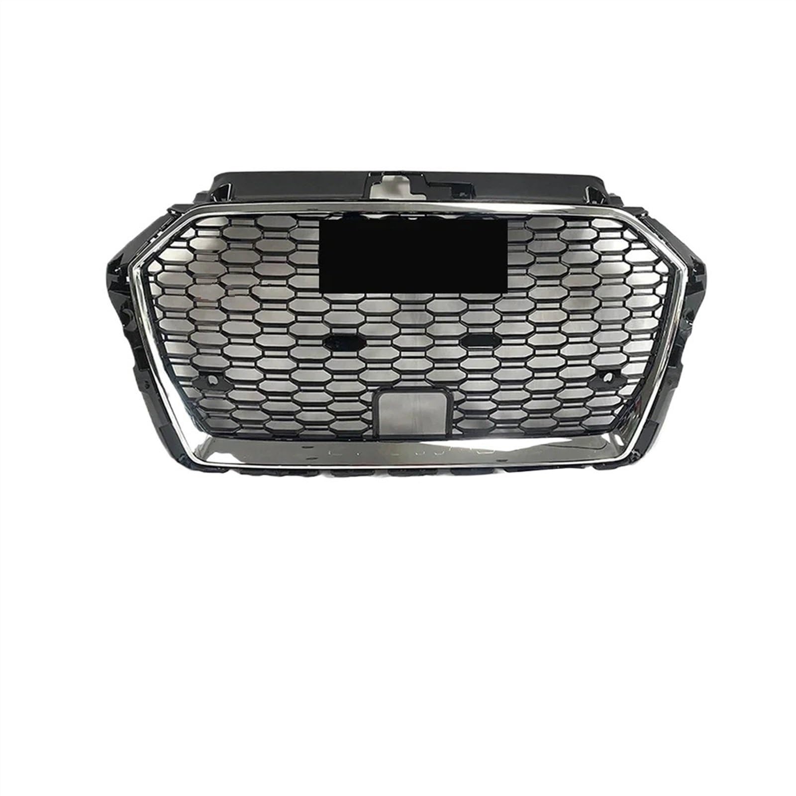 VNABIA Kompatibel Mit A3 8VPA 2017 2018 2019 Autostoßstangengitter Fronteinlassgitter Autofrontkühlergrill Ersatzzubehör Kühlergrill Doppelsteg(Chrome Frame) von VNABIA