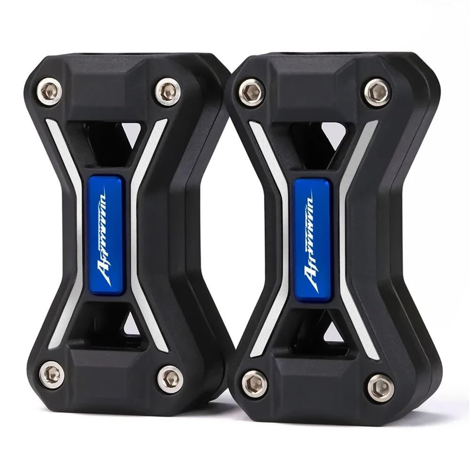 VNABIA Kompatibel Mit Africa Für Twin Für CRF1000L Motorrad-Motorschutzschutz Stoßstange Dekorativer Block Zubehör Motorrad Schutzblock(Blue) von VNABIA