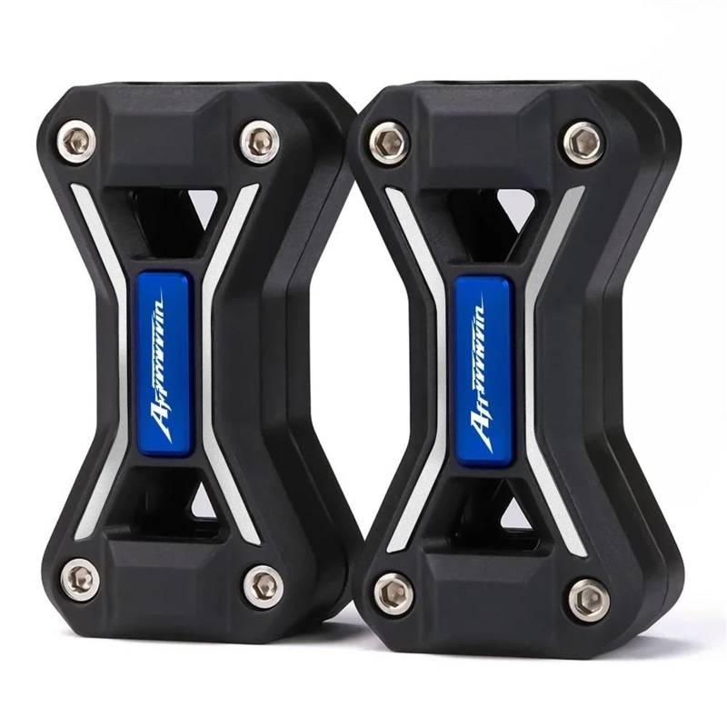 VNABIA Kompatibel Mit Africa Für Twin Für CRF1000L Motorrad-Motorschutzschutz Stoßstange Dekorativer Block Zubehör Motorrad Schutzblock(Blue) von VNABIA