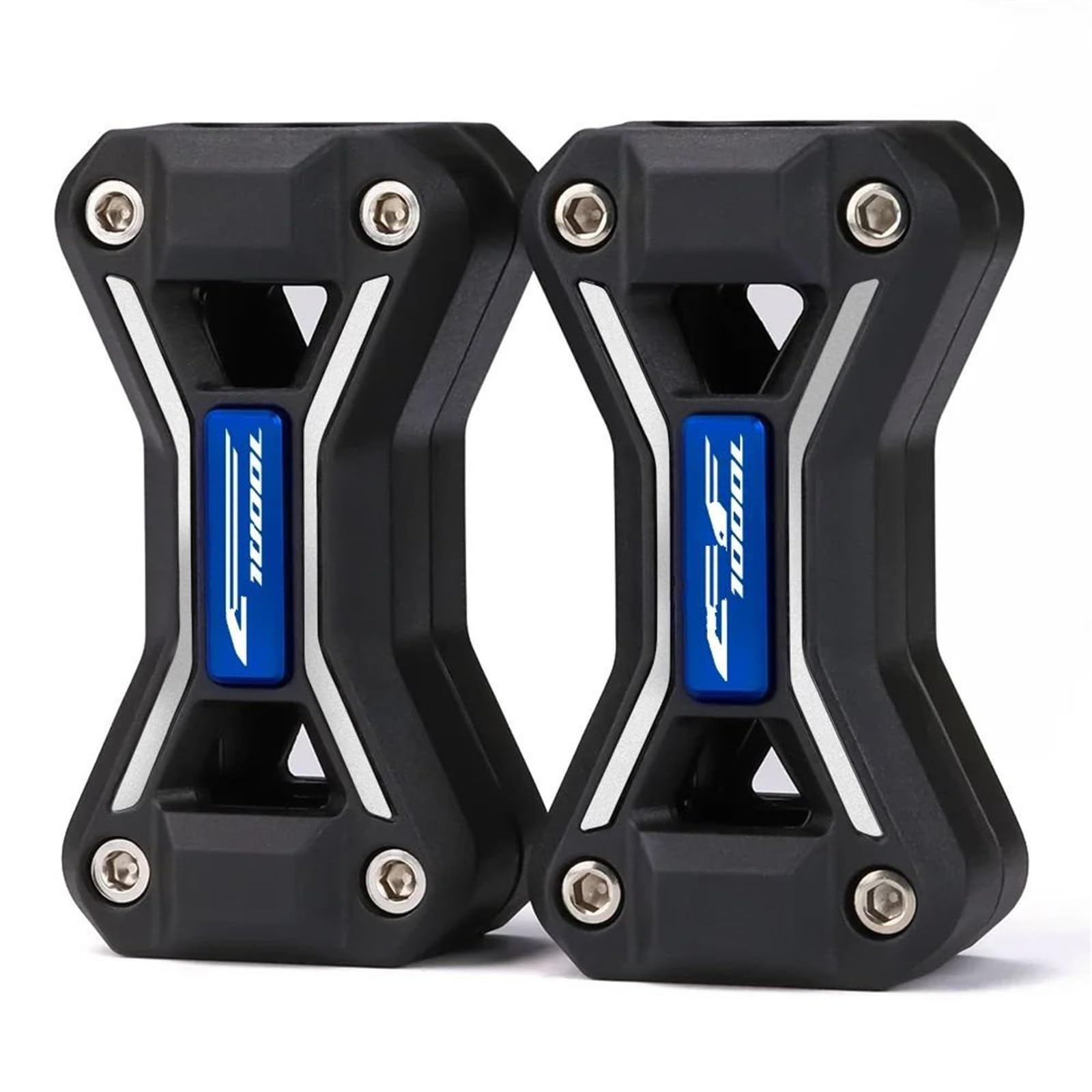 VNABIA Kompatibel Mit Africa Für Twin Für CRF1000L Motorrad-Motorschutzschutz Stoßstange Dekorativer Block Zubehör Motorrad Schutzblock(Blue1) von VNABIA
