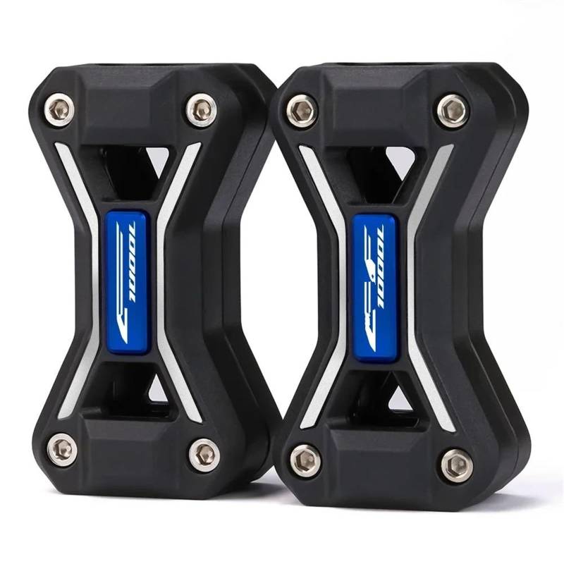 VNABIA Kompatibel Mit Africa Für Twin Für CRF1000L Motorrad-Motorschutzschutz Stoßstange Dekorativer Block Zubehör Motorrad Schutzblock(Blue1) von VNABIA