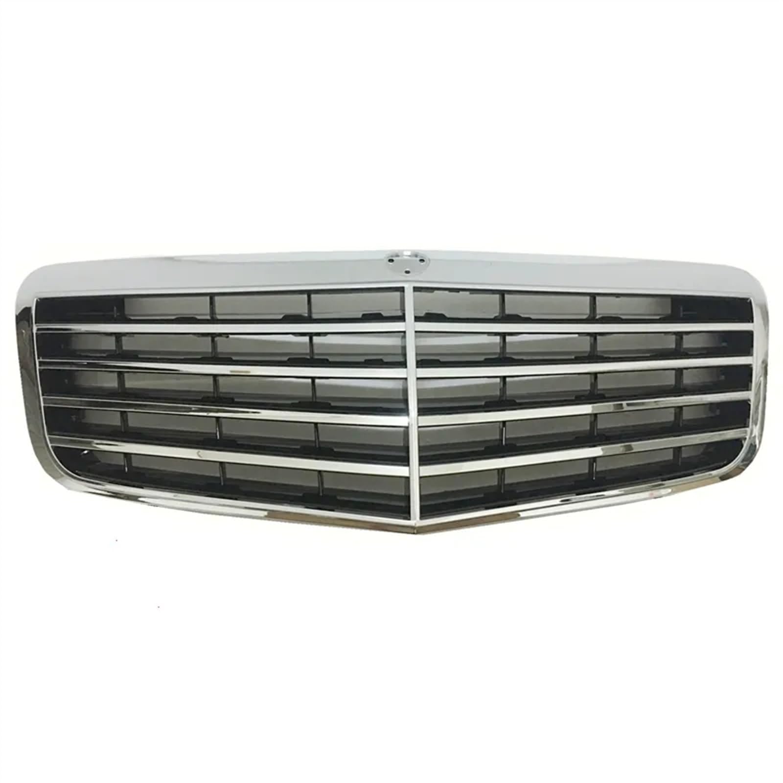 VNABIA Kompatibel Mit Benz Für E-Klasse W211 E200 E230 E240 E280 E350 2002 2003 2004 2005 2006 2007 2008. Auto-Stoßfänger-Netz-Fronteinlass-Kühlergrill Kühlergrill Doppelsteg(2006-2008) von VNABIA