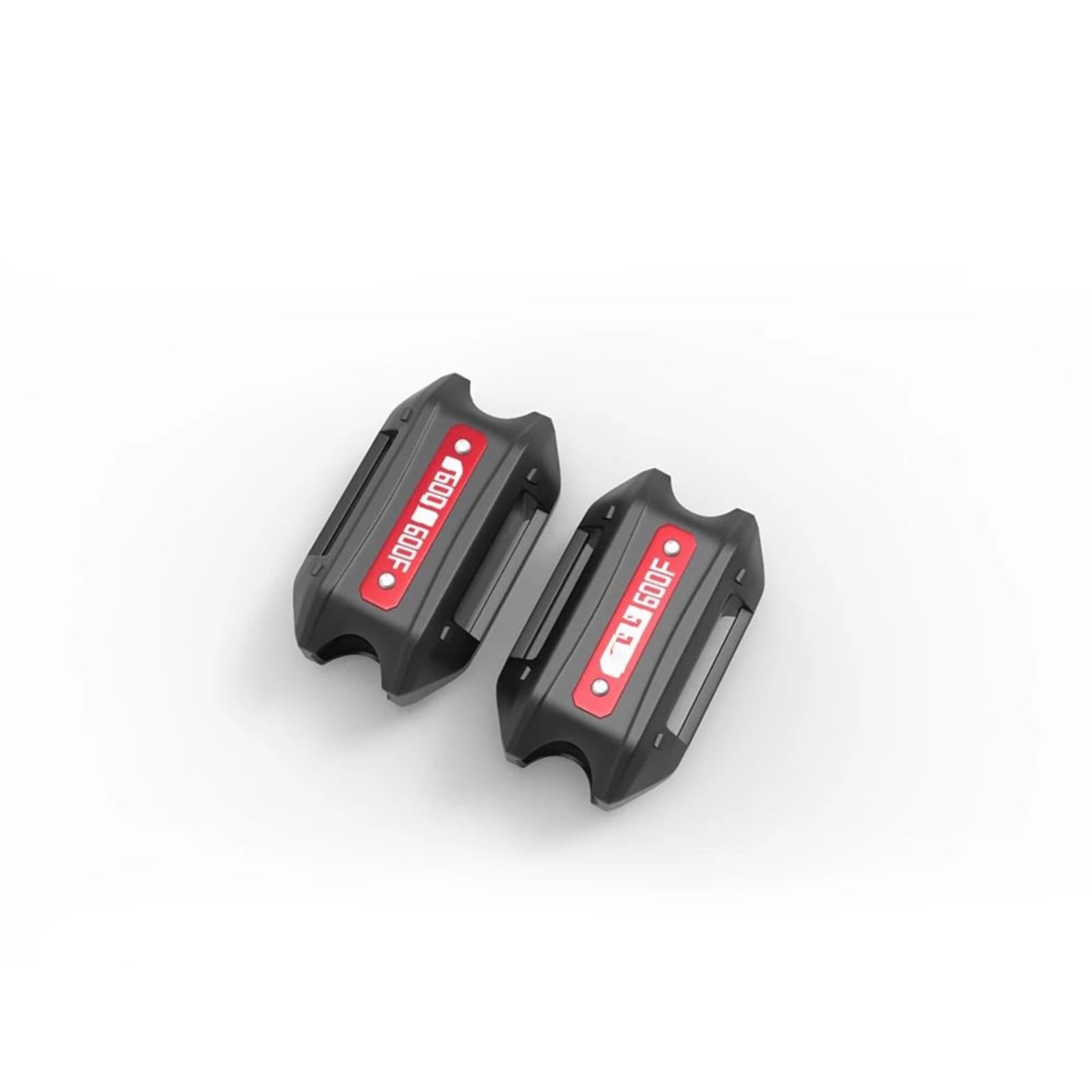 VNABIA Kompatibel Mit Cb600f Für Hornet 1998-2006 Motorrad-Sturzbügel Stoßstange, Motorschutz, Schutz, Dekorativer Block, Zubehör, 25 Mm Motorrad Schutzblock(Red) von VNABIA