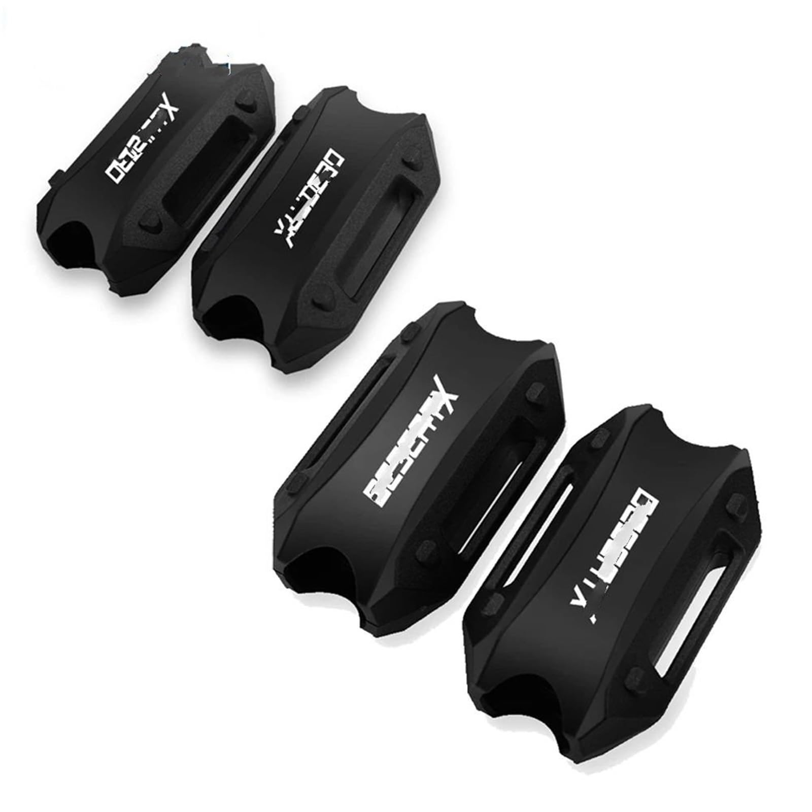 VNABIA Kompatibel Mit Ducati Für DesertX 2022 2023 2024 Motorrad-Stoßstangen-Motorschutz-Schutzblock Crash Bar Dekorativer Schutzblock 25 Mm Motorrad Schutzblock(H) von VNABIA