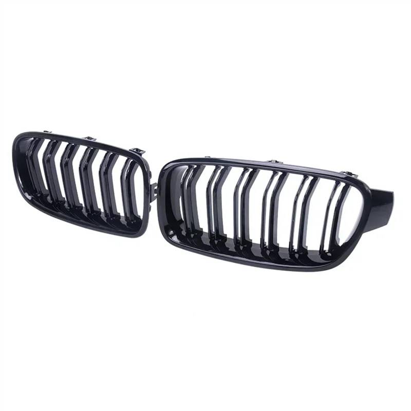 VNABIA Kompatibel Mit F30 F31 F35 320i 325i 328i 2012 2013 2014 2015 2016 2017 2018 Auto Front Nierengrill Dual Lamellengrill Racing Grills Kühlergrill Doppelsteg von VNABIA