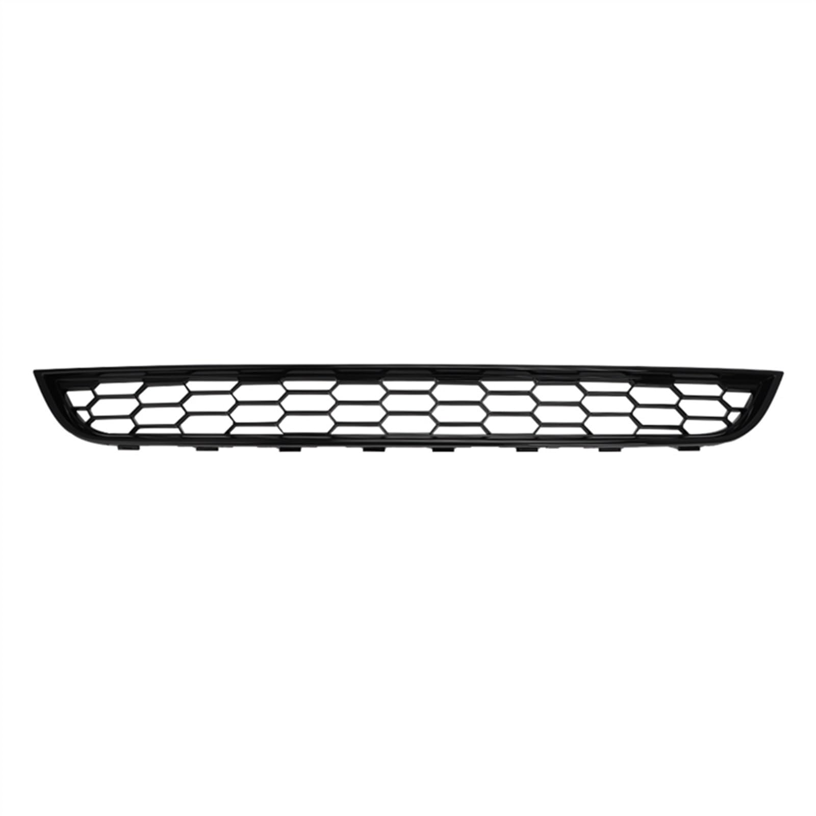 VNABIA Kompatibel Mit Ford Für Fiesta Für Zetec-S JA8 MK7 2013 2014 2015 2016 2017 Frontstoßstange Mittelgrill Frontgrillabdeckung Oberes Unteres Zubehör Kühlergrill Doppelsteg(Lower Grille) von VNABIA
