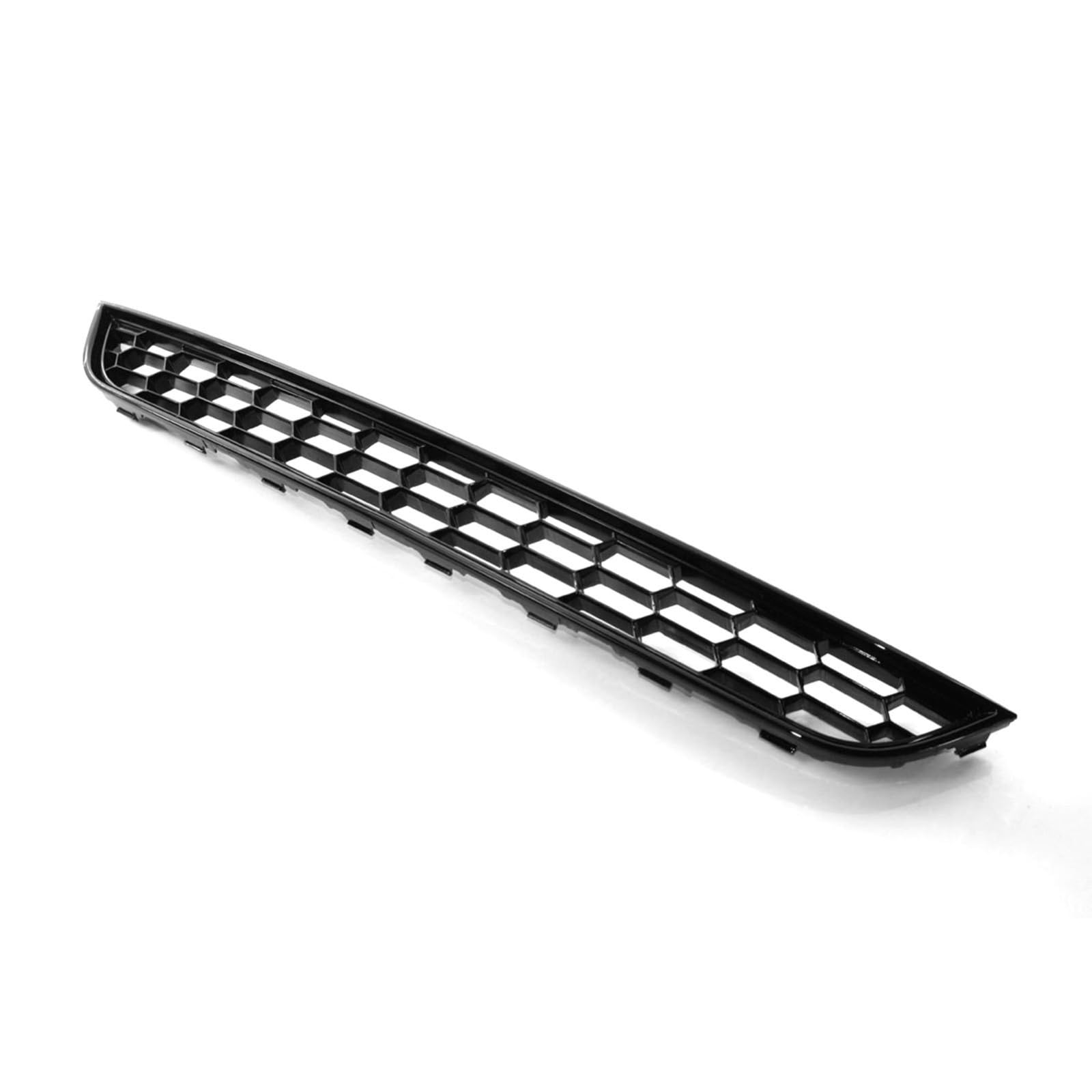 VNABIA Kompatibel Mit Ford Für Fiesta Zetec-S 2013 2014 2015 2016 2017 Auto Frontstoßstange Mittelgrill Auto Frontkühlergrill Frontgrillabdeckung Kühlergrill Doppelsteg(Lower Grille) von VNABIA