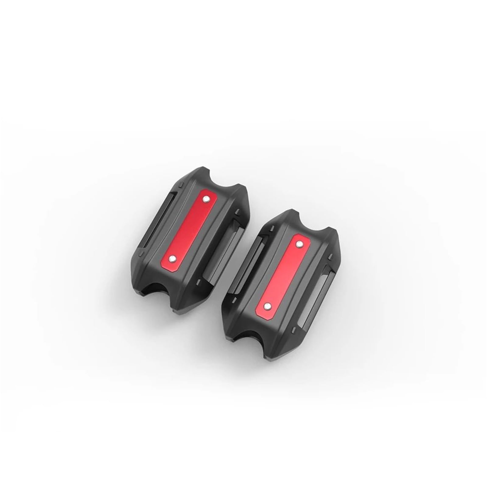 VNABIA Kompatibel Mit Für K1600B 2010-2023 Motorrad-Sturzbügel, Stoßstange, Motorschutz, Schutz, Dekorativer Block, Zubehör, 25 Mm Motorrad Schutzblock(Red) von VNABIA