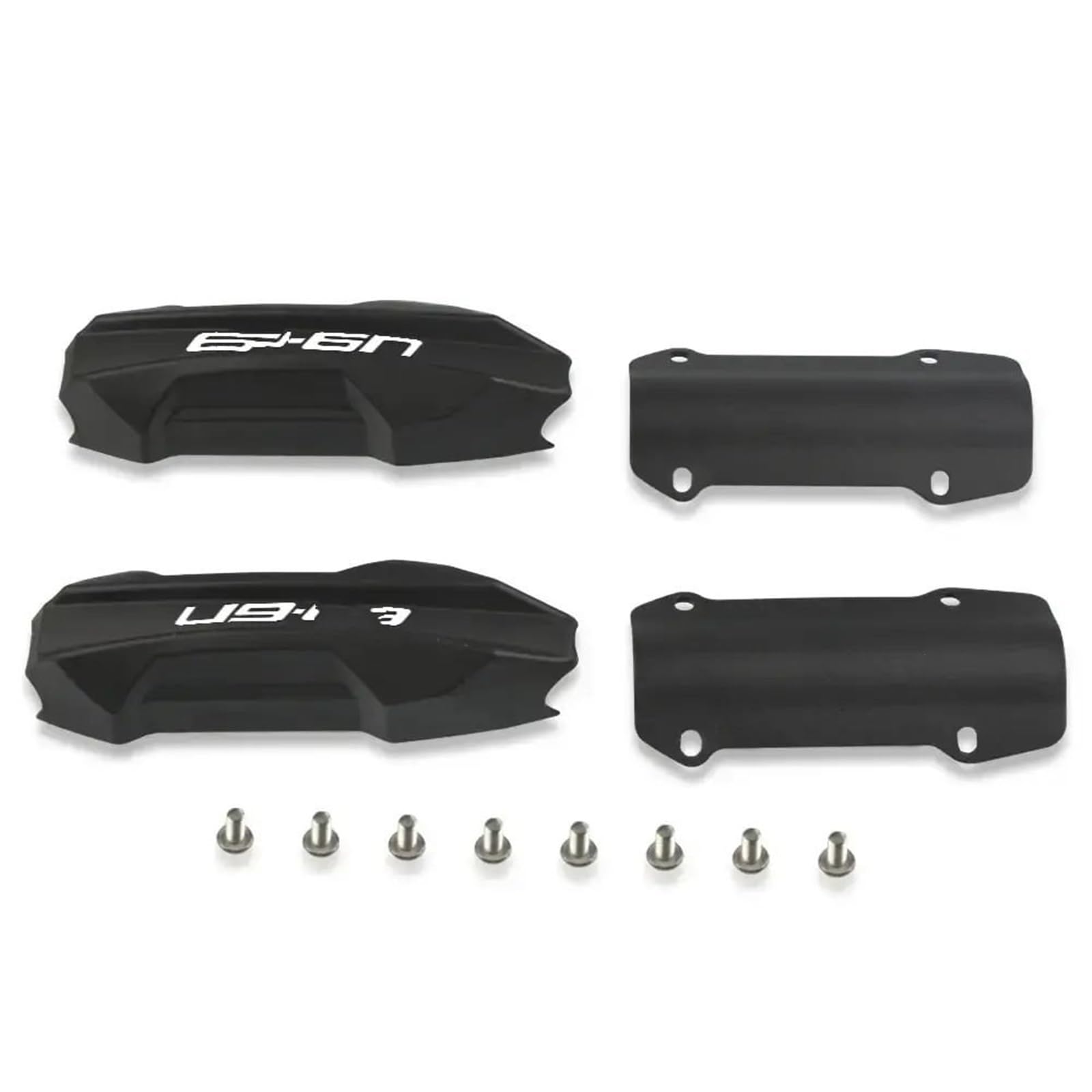 VNABIA Kompatibel Mit Für Ninja 650r Für Er6n 2009-2024 Motorrad-Motorschutz, Stoßstange, Sturzbügel, Schutz, Dekorativer Block, Zubehör, 25 Mm Motorrad Schutzblock(B) von VNABIA