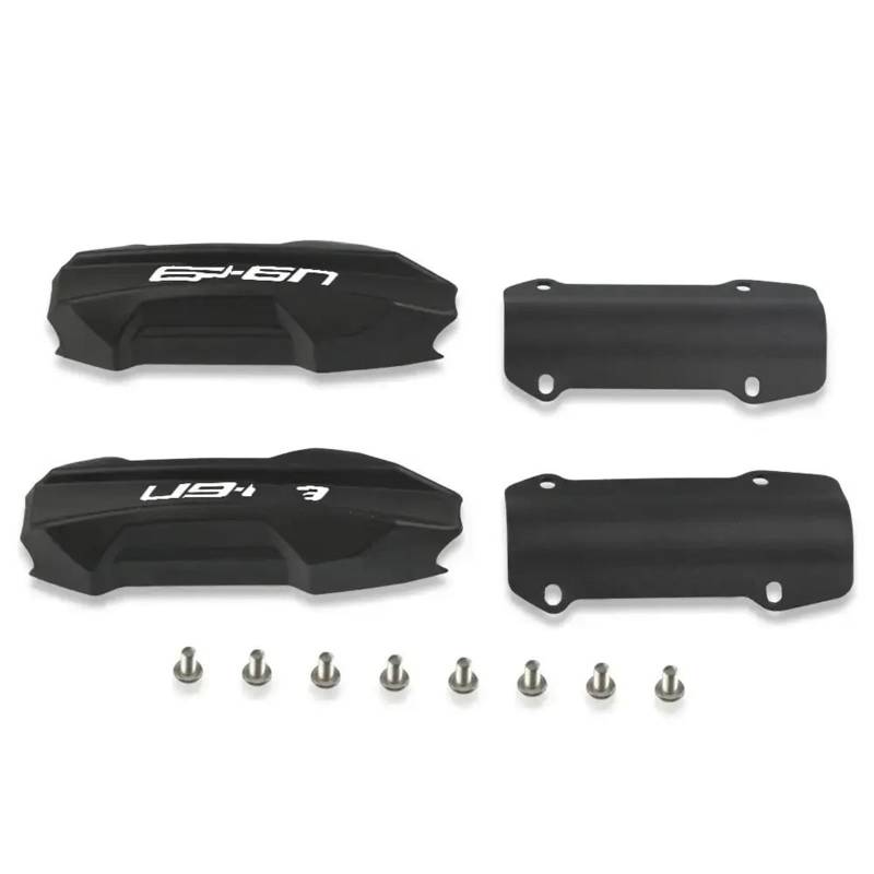 VNABIA Kompatibel Mit Für Ninja 650r Für Er6n 2009-2024 Motorrad-Motorschutz, Stoßstange, Sturzbügel, Schutz, Dekorativer Block, Zubehör, 25 Mm Motorrad Schutzblock(B) von VNABIA