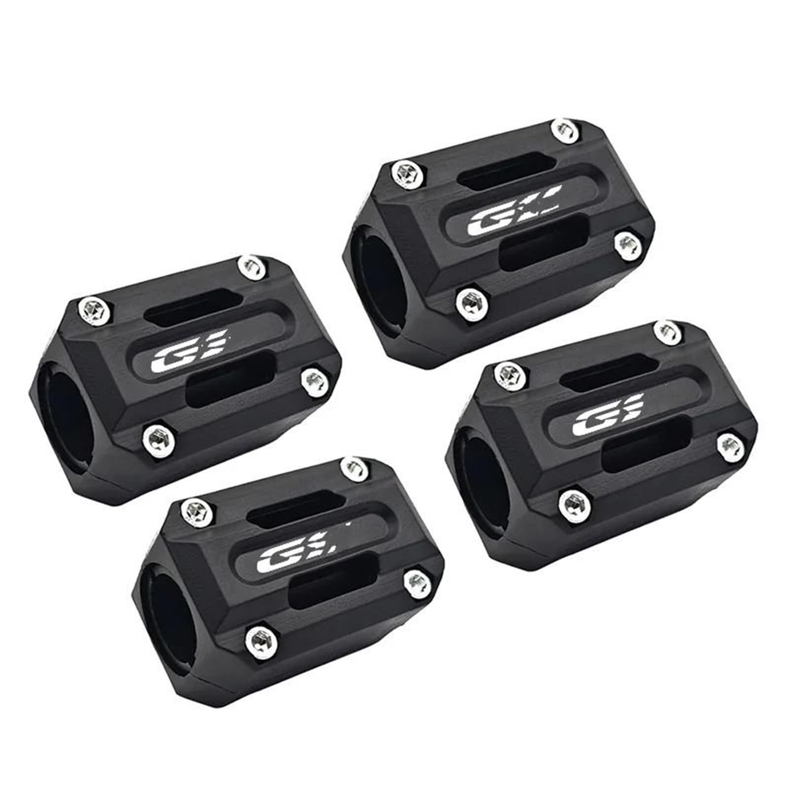 VNABIA Kompatibel Mit Für R1200GS Für R1250GS LC Für ADV Für F700GS Für F800GS Motorrad-Motorschutzschutz Stoßfänger-Dekorblock Motorrad Schutzblock(4) von VNABIA