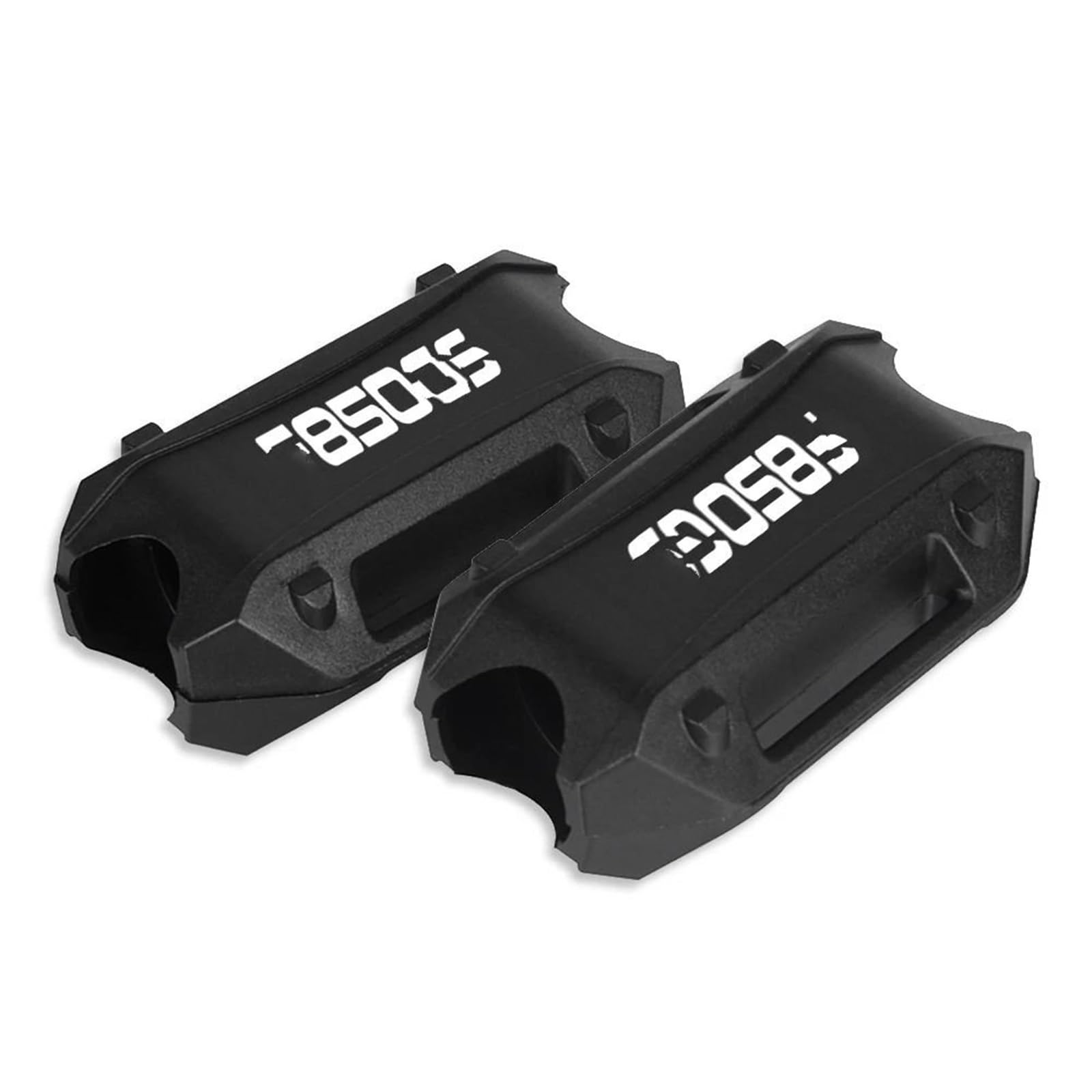 VNABIA Kompatibel Mit Für R1200GS LC Für R1250GS Für F800GS Für F850GS Motorrad-Sturzbügel, Stoßstange, Motorschutz, Schutz, Dekorative Blöcke, 25 Mm Motorrad Schutzblock(U) von VNABIA