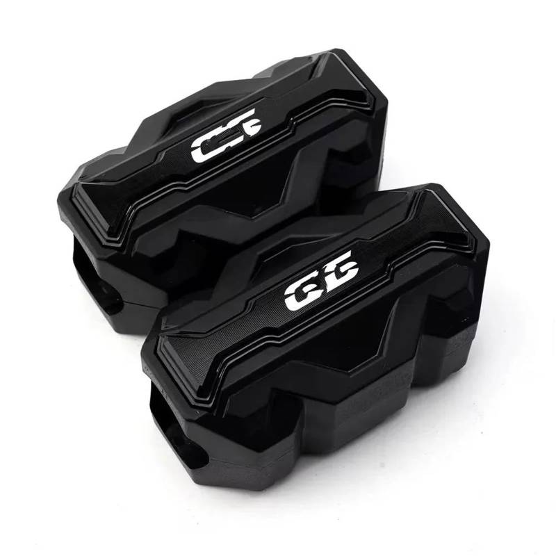 VNABIA Kompatibel Mit Für R1200gs Für R1150gs Für R1250gs Lc Für Adventure Motorrad Motor Stoßstange Crash Schutz Dekorative Block Motorrad Schutzblock(T Black) von VNABIA
