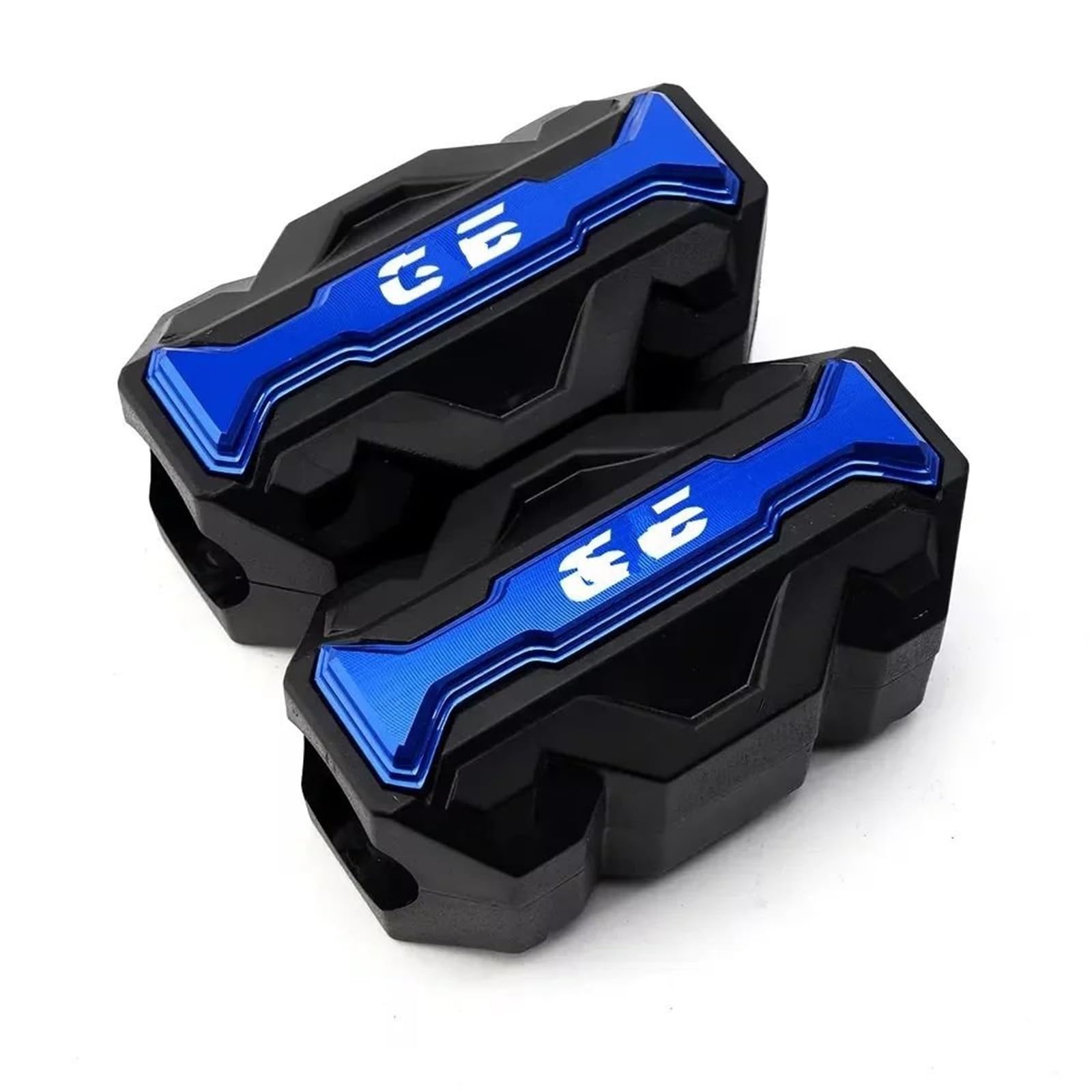 VNABIA Kompatibel Mit Für R1200gs Für R1150gs Für R1250gs Lc Für Adventure Motorrad Motor Stoßstange Crash Schutz Dekorative Block Motorrad Schutzblock(T Blue) von VNABIA