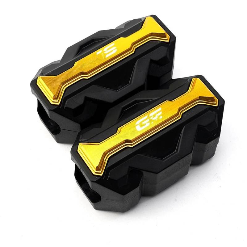 VNABIA Kompatibel Mit Für R1250GS Für R1200GS Für R1300GS Für G310GS Für F900GS Motorrad-Stoßstangenverkleidungsblock Motorschutzblock Motorrad Schutzblock(T-yellow1) von VNABIA