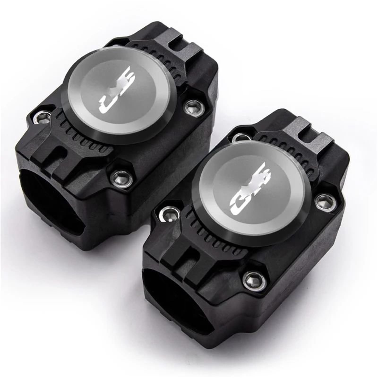 VNABIA Kompatibel Mit Für R1250gs Für R1200gs Für Adventure Gsa Für R1300gs Motorrad Motorschutz Stoßstangenschutz Antikollisionsblock Motorrad Schutzblock(Two Silver) von VNABIA