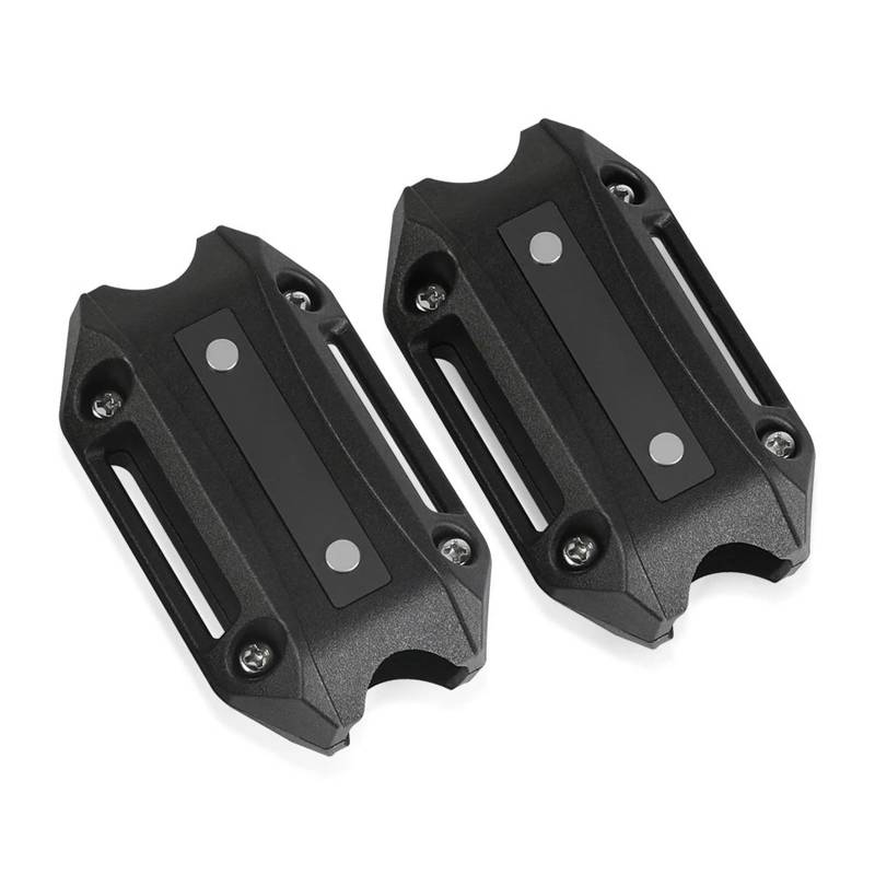 VNABIA Kompatibel Mit Für Z650 Für Z800 Für Z900 Für Z1000 Für Ninja Motorrad-Motor-Crash-Bar-Schutz Stoßstange Dekorativer Schutzblock 25mm Motorrad Schutzblock(A Black) von VNABIA
