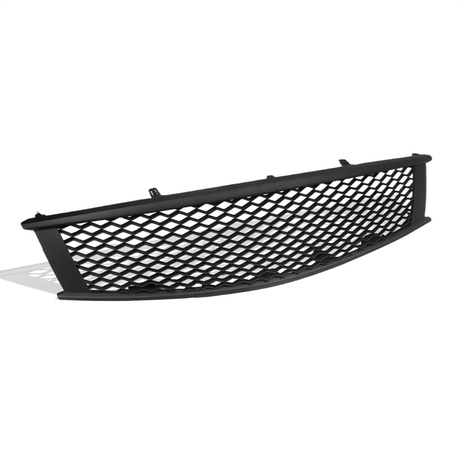 VNABIA Kompatibel Mit Infiniti Für G37 Base Coupe Cabrio X Sport 2009 2010 2011 2012 2013 2014 2015. Auto-Frontgrill, Obere Stoßstangenhaube, Netzgitter Kühlergrill Doppelsteg(Matte Black) von VNABIA