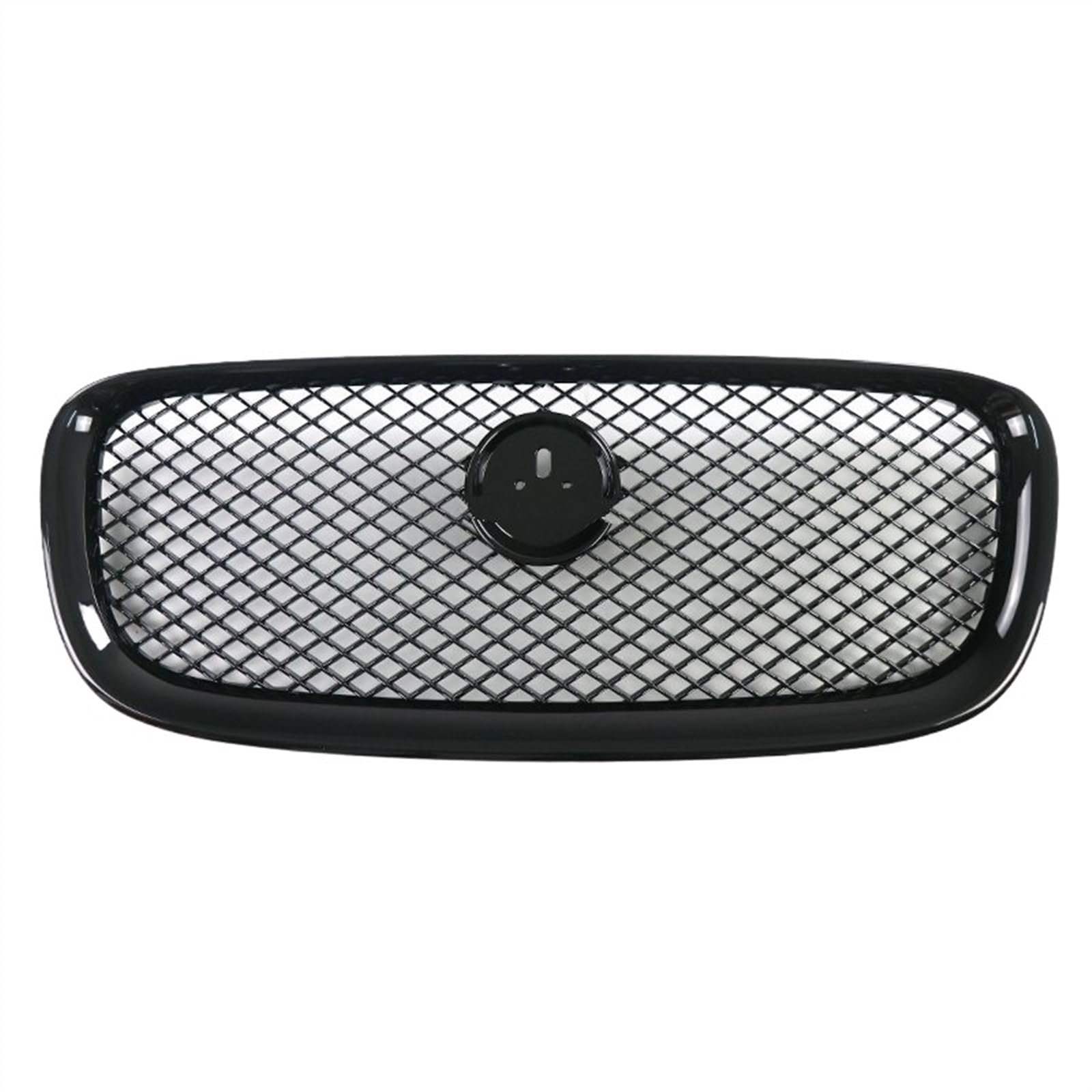 VNABIA Kompatibel Mit Jaguar Für XF 2013 2014 2015 Auto Frontstoßstange Oberer Zentralstrahlergrill Ersatz OEM: C2Z13175 C2Z13199 C2Z20498 Kühlergrill Doppelsteg(Gloss Black) von VNABIA