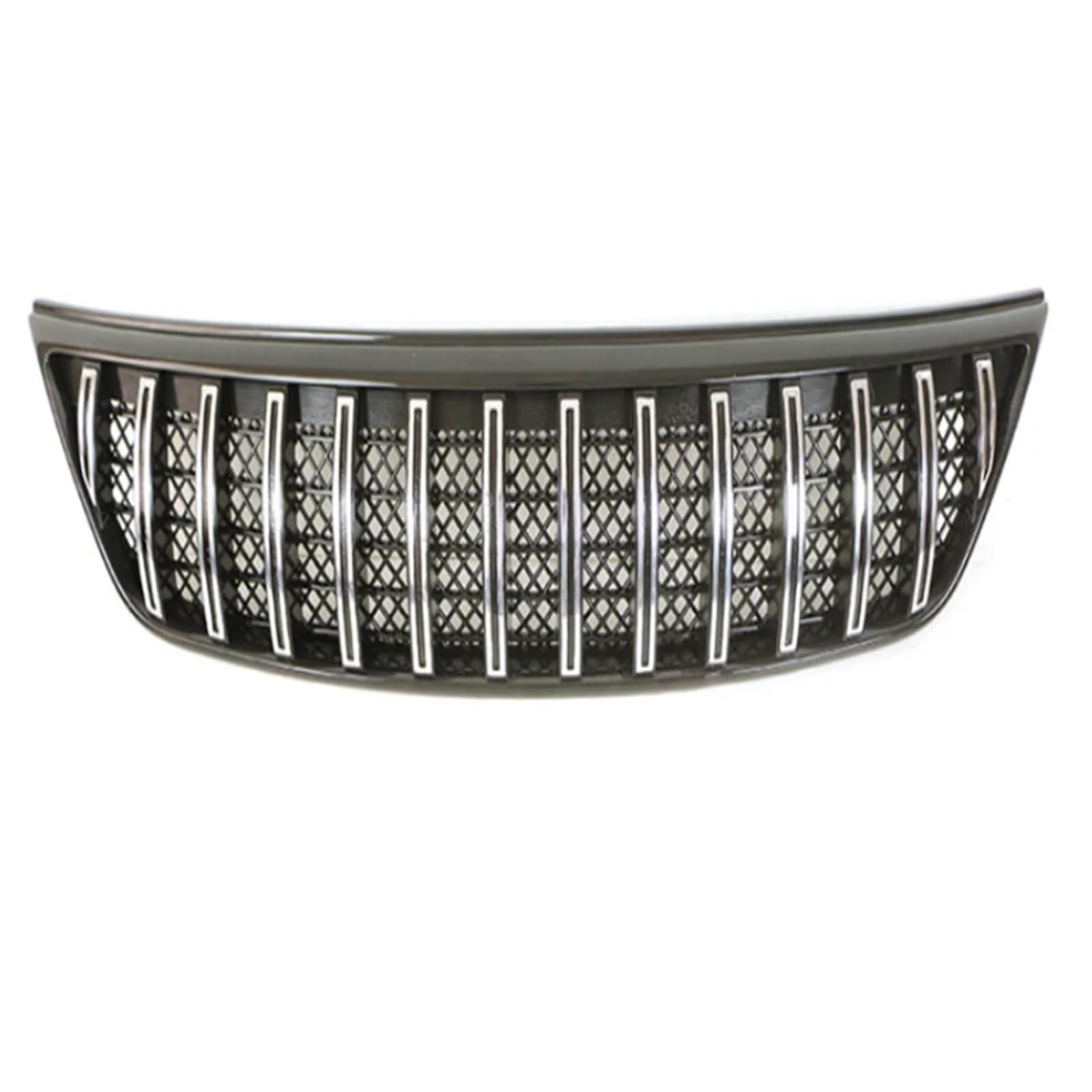 VNABIA Kompatibel Mit K&ia Für Sorento 2009 2010 2011 2012 2013 2014 2015 Auto Stoßfänger Mesh Front Einlass Grille Modifikation Zubehör Dekorativ Kühlergrill Doppelsteg(Silver,2013-2015) von VNABIA