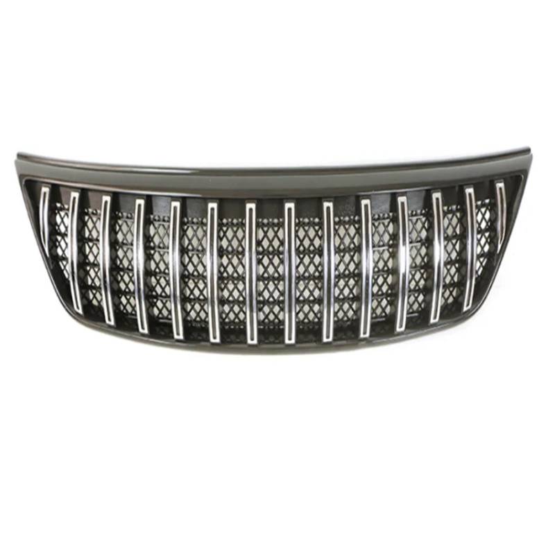 VNABIA Kompatibel Mit K&ia Für Sorento 2009 2010 2011 2012 2013 2014 2015 Auto Stoßfänger Mesh Front Einlass Grille Modifikation Zubehör Dekorativ Kühlergrill Doppelsteg(Silver,2013-2015) von VNABIA