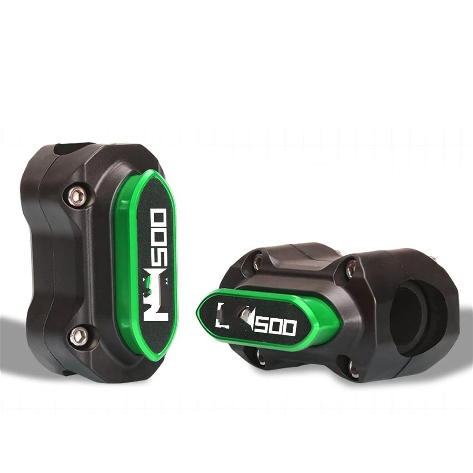 VNABIA Kompatibel Mit NX500 Für NX 500 2023 2024 Motorrad-Stoßstangenverkleidungsblock Motorschutz Stoßstangen-Dekorblöcke Zubehör Motorrad Schutzblock(Green) von VNABIA