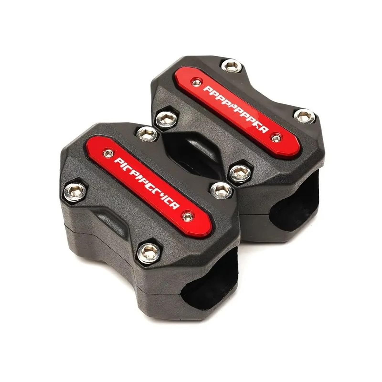 VNABIA Kompatibel Mit Pan Für America 1250 S Pa1250 2020 2021 Motorrad CNC Motor Stoßstangenschutz Crash Bar Blockschutz Dekorativ Motorrad Schutzblock(M-Red) von VNABIA