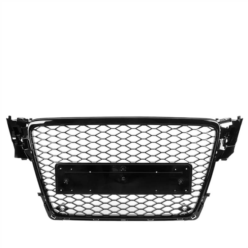 VNABIA Kompatibel Mit RS4 A4 B8 2008 2009 2010 2011 2012 Auto Front Mesh Stoßstangengrill Waben Mesh Stoßstangengrill Ersatz Kühlergrill Doppelsteg von VNABIA