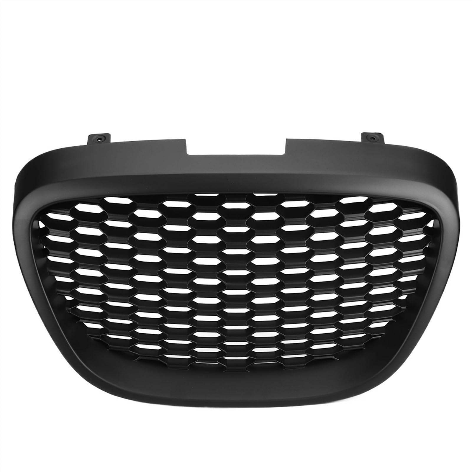 VNABIA Kompatibel Mit Seat Für Leon Für MK2 1P Für Altea 2004 2005 2006 2007 2008 2009 Frontstoßstangengrill Haubengitter Frontwabengrill Kühlergrill Doppelsteg(Matte Black) von VNABIA