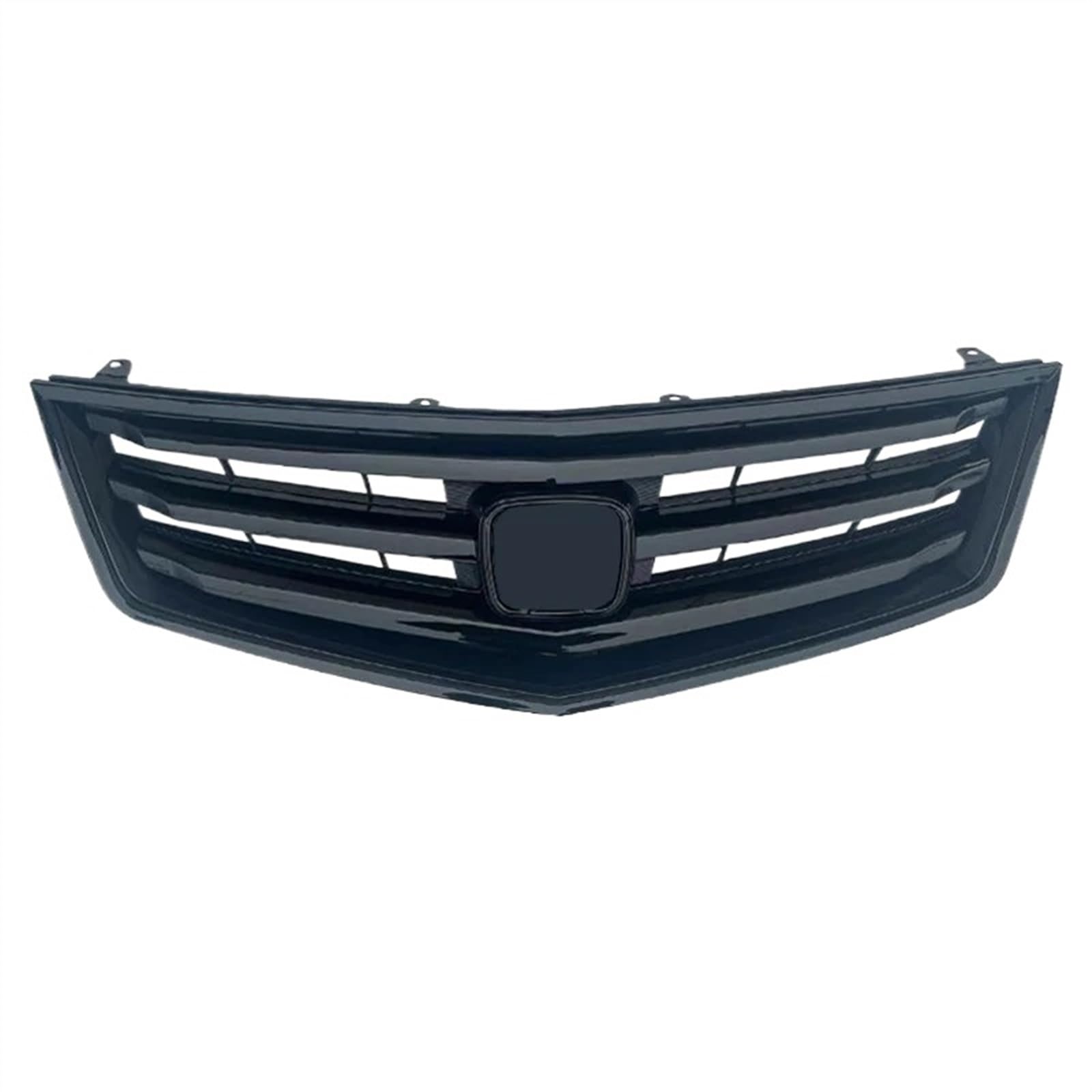 VNABIA Kompatibel Mit Spirior Für Accord Cu1 Cu2 2008 2009 2010 2011 Für Acura Für Tsx 2009 2010 2011. Auto-Frontstoßstange, Schwarzer Kühlergrill Kühlergrill Doppelsteg(Black) von VNABIA