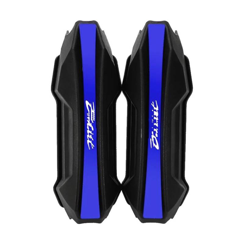 VNABIA Kompatibel Mit Suzuki Für Bandit Motorrad Motorschutz Stoßstangenblock Crash Bar Schutz Dekorative Blöcke Zubehör 25mm Motorrad Schutzblock(Blue) von VNABIA