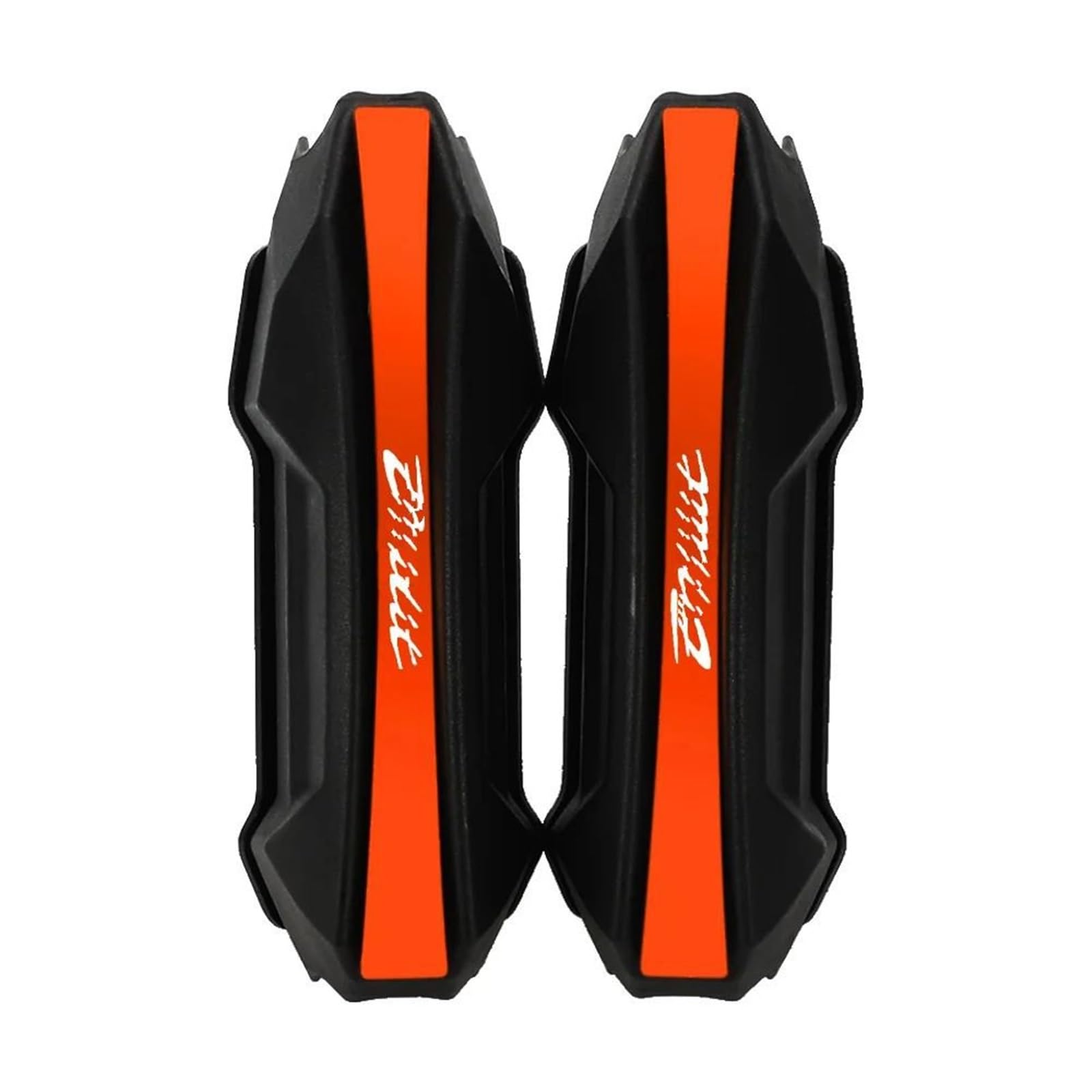 VNABIA Kompatibel Mit Suzuki Für Bandit Motorrad Motorschutz Stoßstangenblock Crash Bar Schutz Dekorative Blöcke Zubehör 25mm Motorrad Schutzblock(Orange) von VNABIA