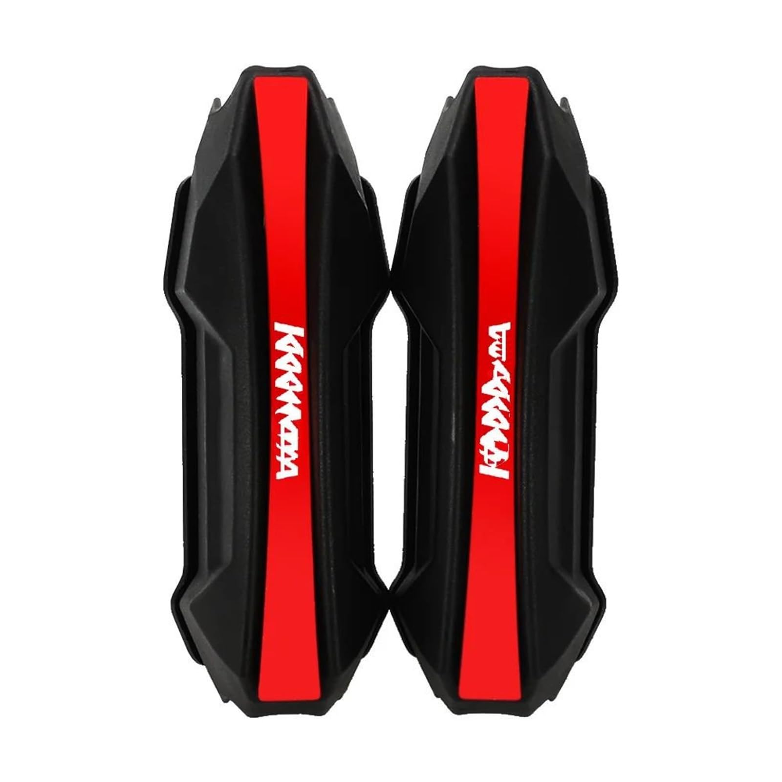 VNABIA Kompatibel Mit Suzuki Für Katana Motorrad Stoßstange Crash Protector Block Motor Stoßstange Schutz Dekorative Blöcke 25mm Motorrad Schutzblock(Red) von VNABIA