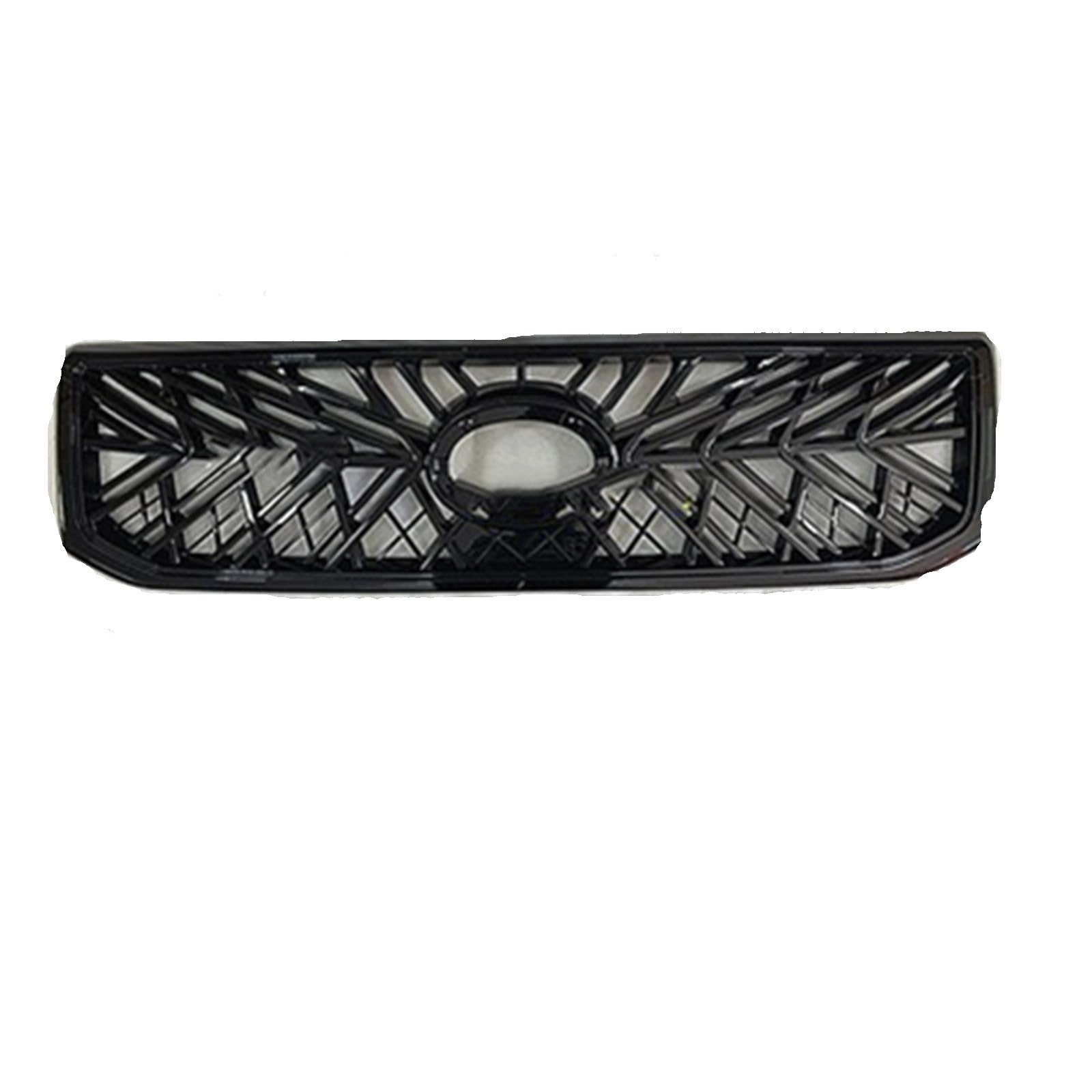 VNABIA Kompatibel Mit Toyota Für Land Für Cruiser 120 Für Prado Lc120 Fj120 2700 4000 2003 2004 2005 2006 2007 2008 2009 Frontstoßstangen-Kühlergrill Kühlergrill Doppelsteg(Style 2) von VNABIA