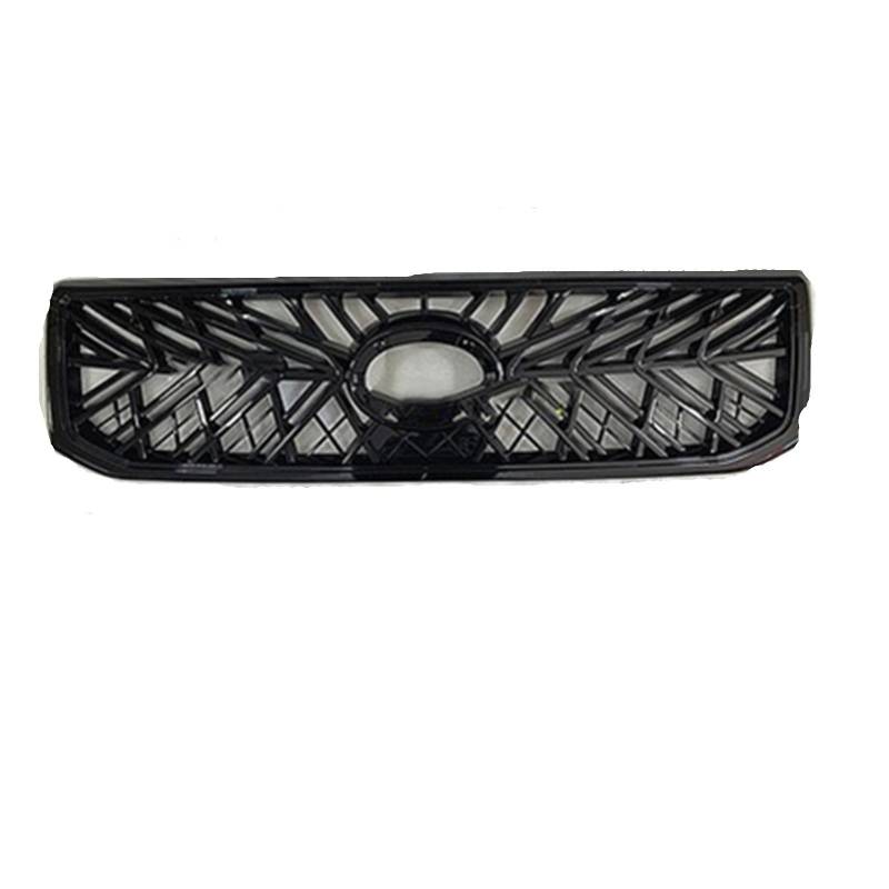 VNABIA Kompatibel Mit Toyota Für Land Für Cruiser 120 Für Prado Lc120 Fj120 2700 4000 2003 2004 2005 2006 2007 2008 2009 Frontstoßstangen-Kühlergrill Kühlergrill Doppelsteg(Style 2) von VNABIA