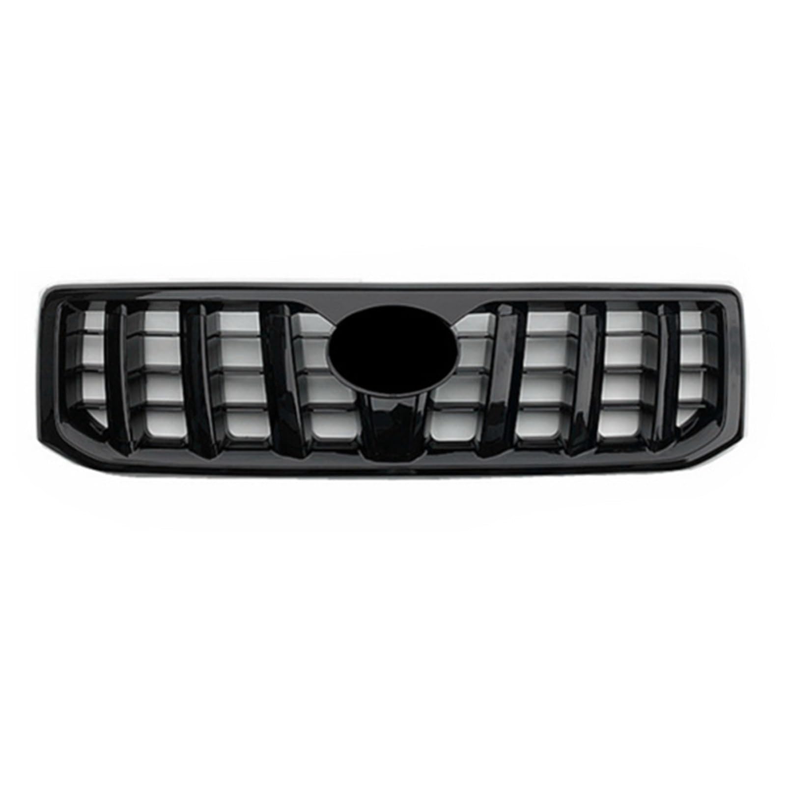 VNABIA Kompatibel Mit Toyota Für Land Für Cruiser 120 Für Prado Lc120 Fj120 2700 4000 2003 2004 2005 2006 2007 2008 2009 Frontstoßstangen-Kühlergrill Kühlergrill Doppelsteg(Style 3) von VNABIA