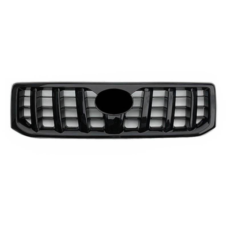 VNABIA Kompatibel Mit Toyota Für Land Für Cruiser 120 Für Prado Lc120 Fj120 2700 4000 2003 2004 2005 2006 2007 2008 2009 Frontstoßstangen-Kühlergrill Kühlergrill Doppelsteg(Style 3) von VNABIA