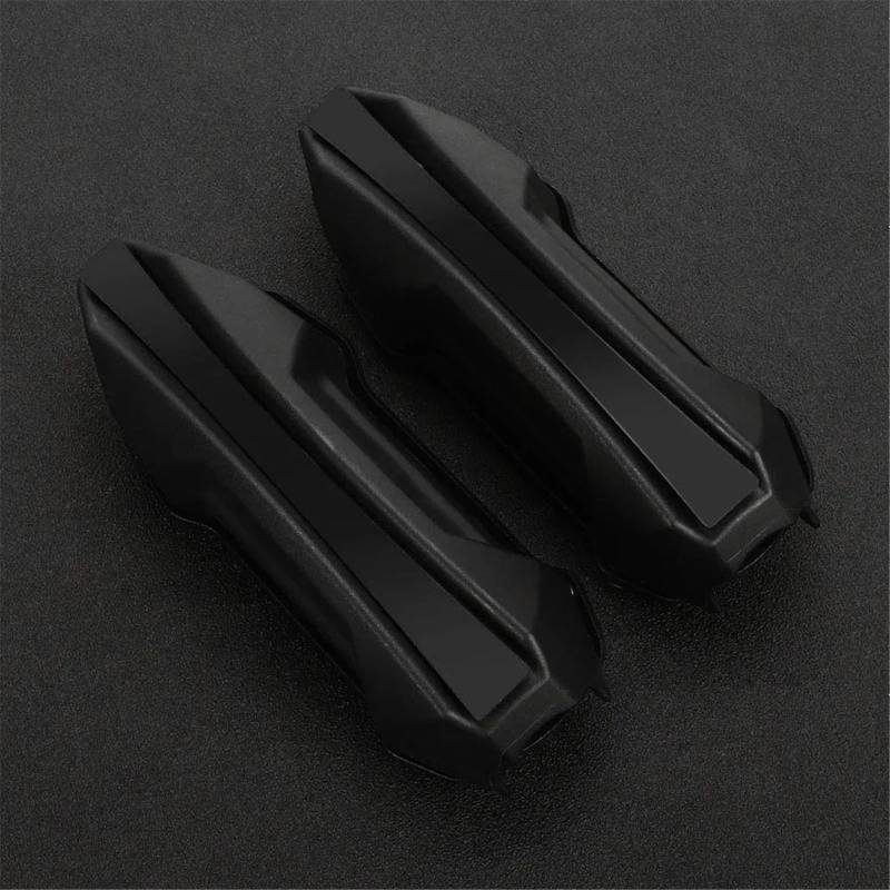 VNABIA Kompatibel Mit Transalp Motorrad Stoßstange Motorschutz Schutzblock Crash Bar Dekorative Stoßstange Dekorative Blöcke Zubehör 25mm Motorrad Schutzblock(Black 1) von VNABIA