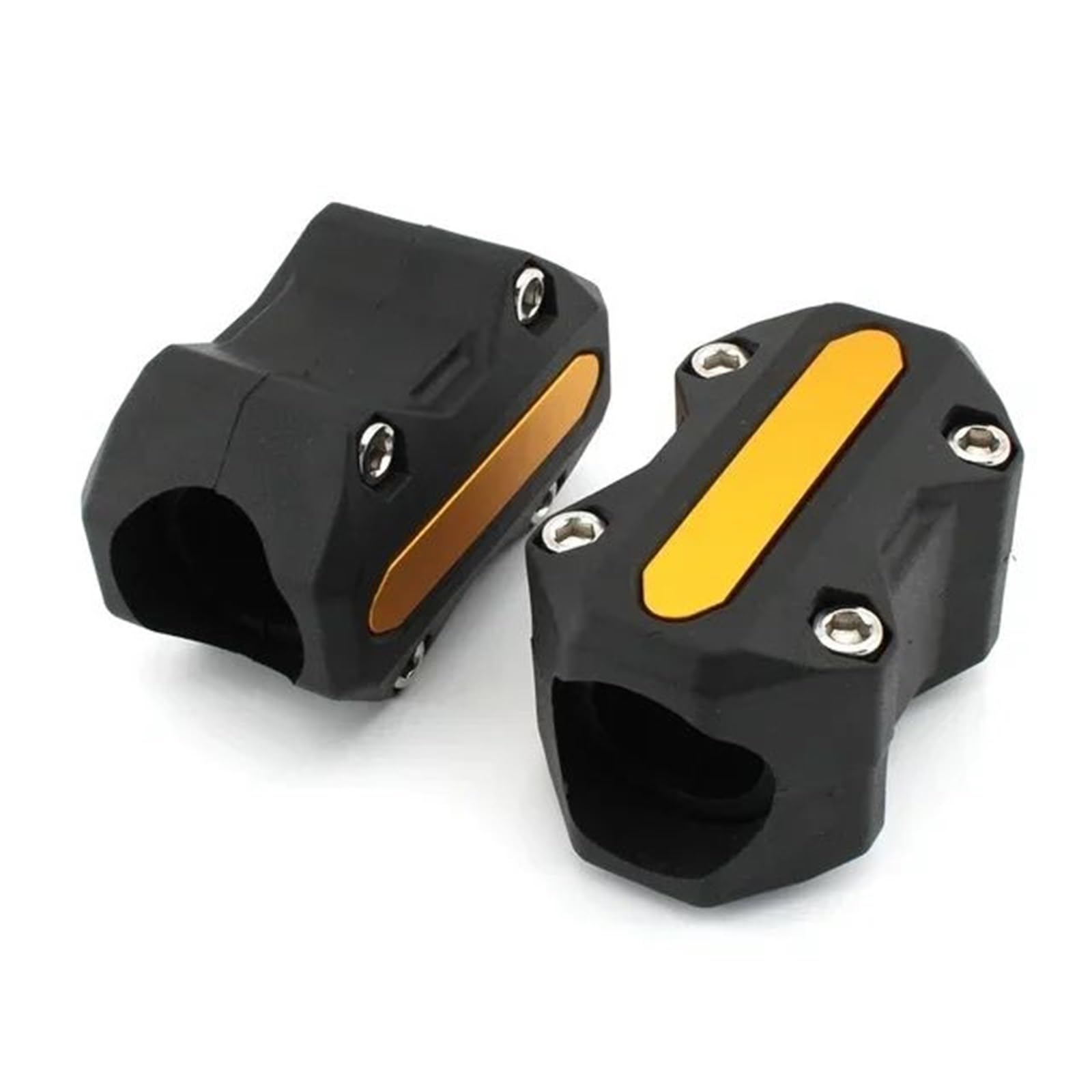 VNABIA Kompatibel Mit Triumph Für Tiger Für Explorer 1200 800xc Motorrad Motorschutzbügel Stoßstange Dekorativer Block Crash Bar Motorrad Schutzblock(Yellow1) von VNABIA