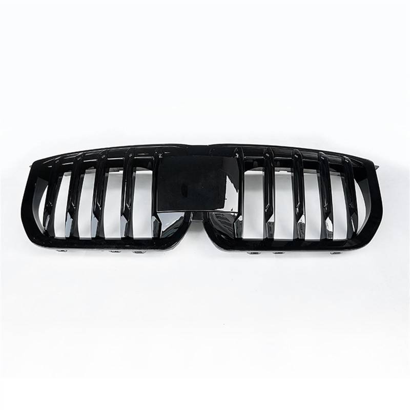 VNABIA Kompatibel Mit X1 U11 U12 Kompatibel Mit XDrive 18d 28i 23d 2022 2023 2024. Glänzendes Schwarzes Auto-Frontstoßstangengitter, Vorderer Kühlergrill Kühlergrill Doppelsteg von VNABIA