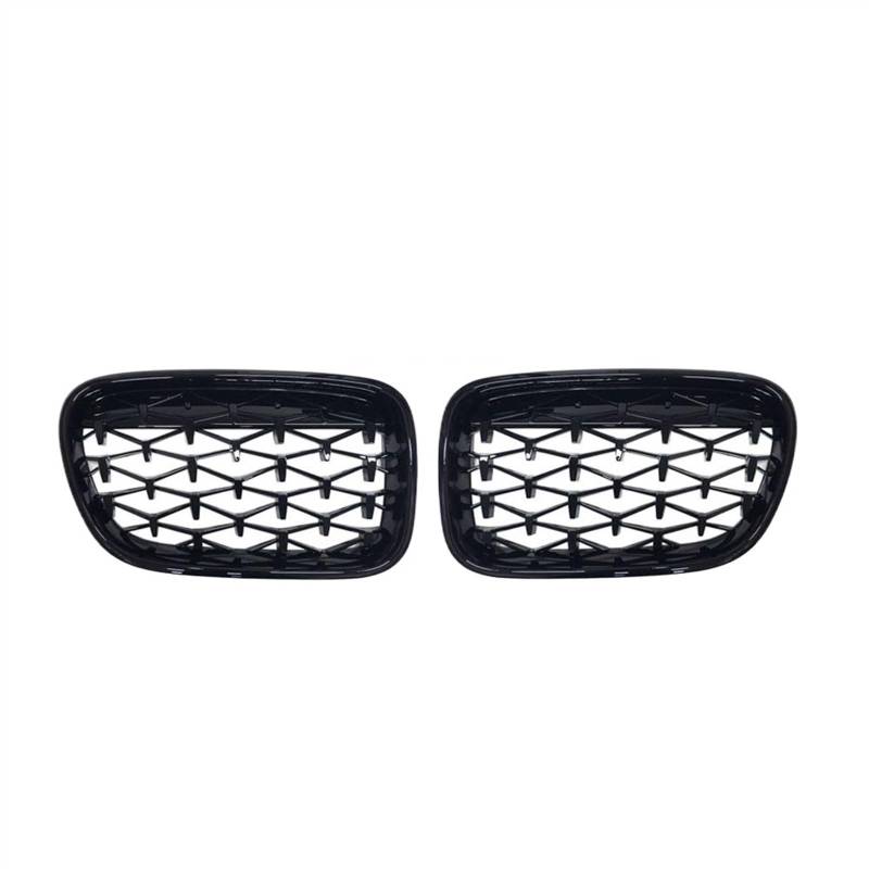 VNABIA Kompatibel Mit X3 F25 2010 2011 2012 2013 Auto Front Niere Stoßstange Kühlergrill OEM: 51712297589 51117210725 51712297590 51117210726 Kühlergrill Doppelsteg(Black) von VNABIA